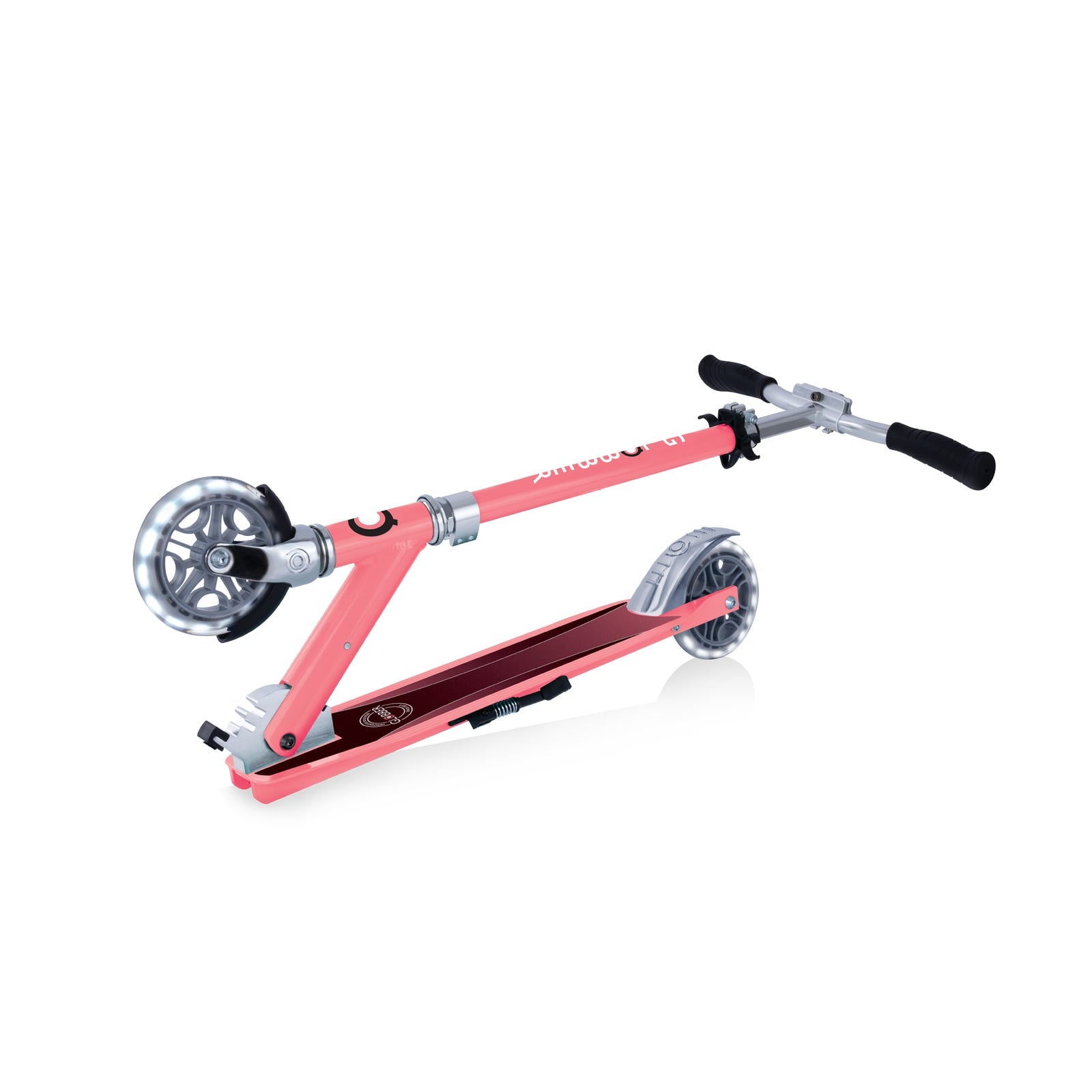 Globber Flow Element Kids Scooter Coral Pink