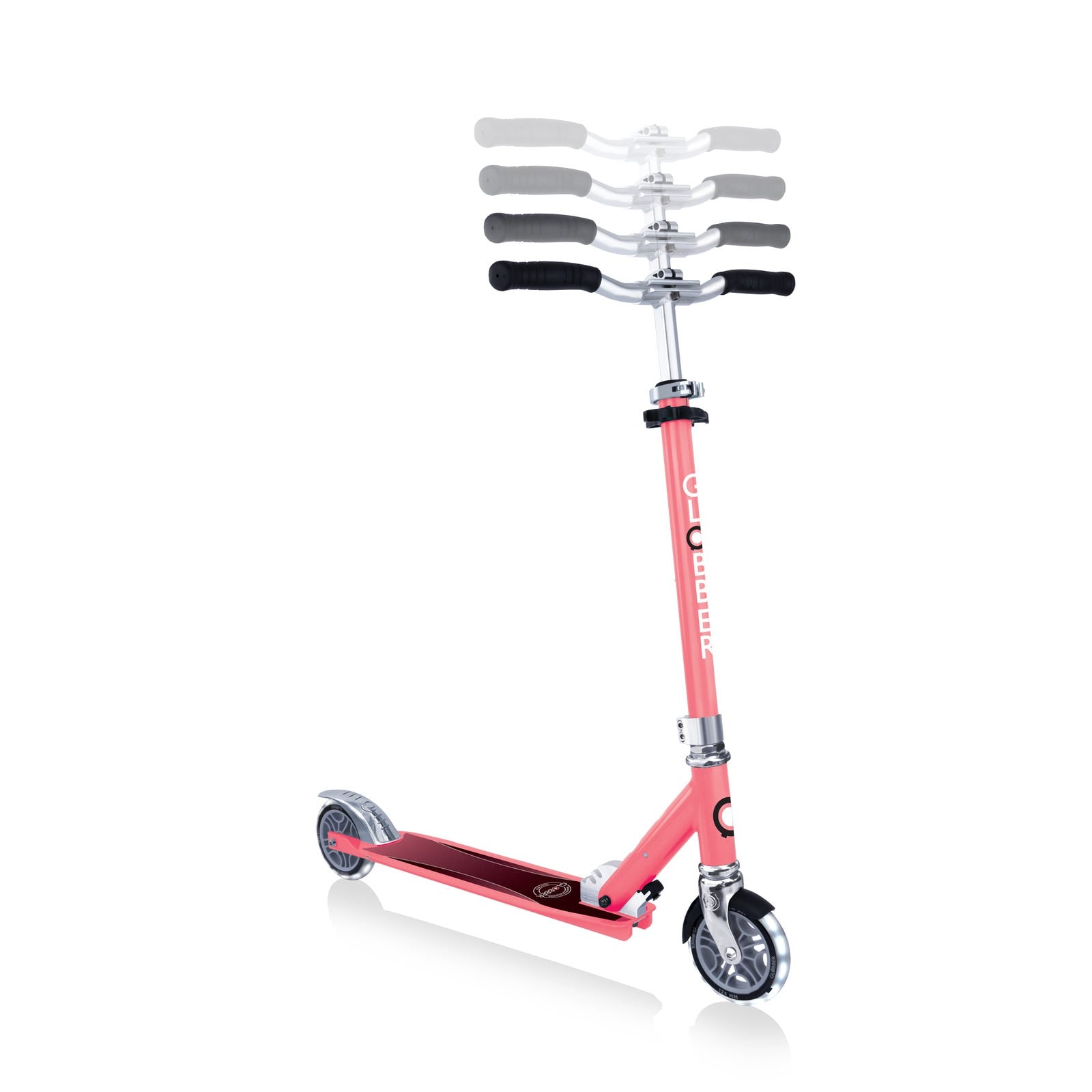Globber Flow Element Kids Scooter Coral Pink