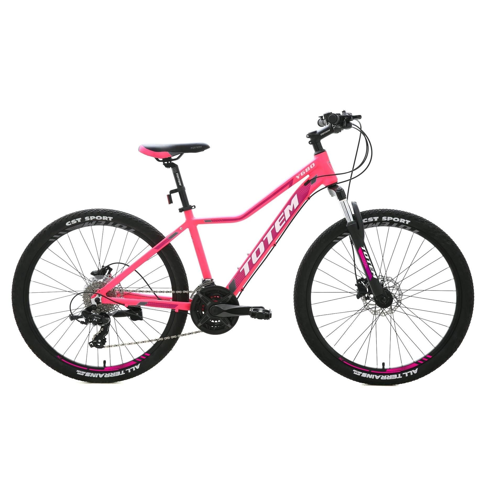 Totem Y680-L-26 Women's Mountain Bike Blue Pink