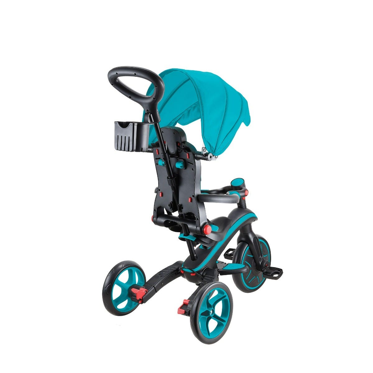 Globber Explorer Foldable 4in1 Kids Trike Teal