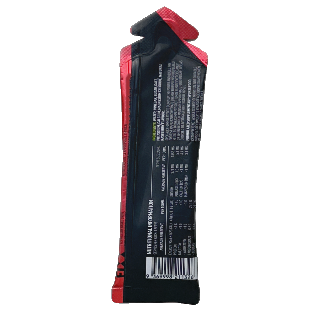 FIXX Crampfix QuickFix Shot Raspberry 20ml