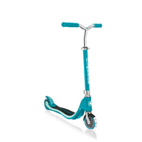 Globber Flow 125 Kids Scooter with Light Up Wheels Teal