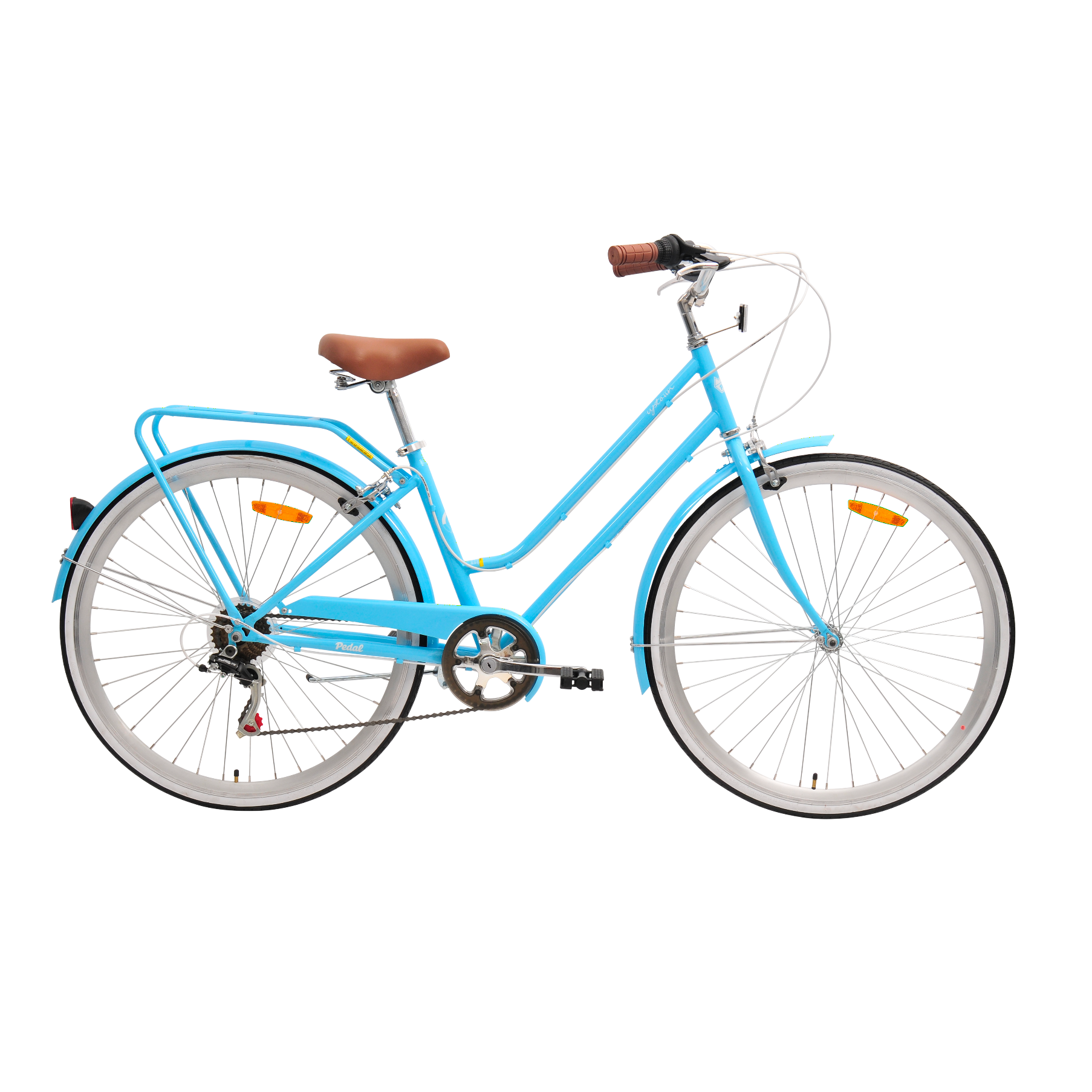 Pedal Uptown Vintage Cruiser Bike Classic Blue