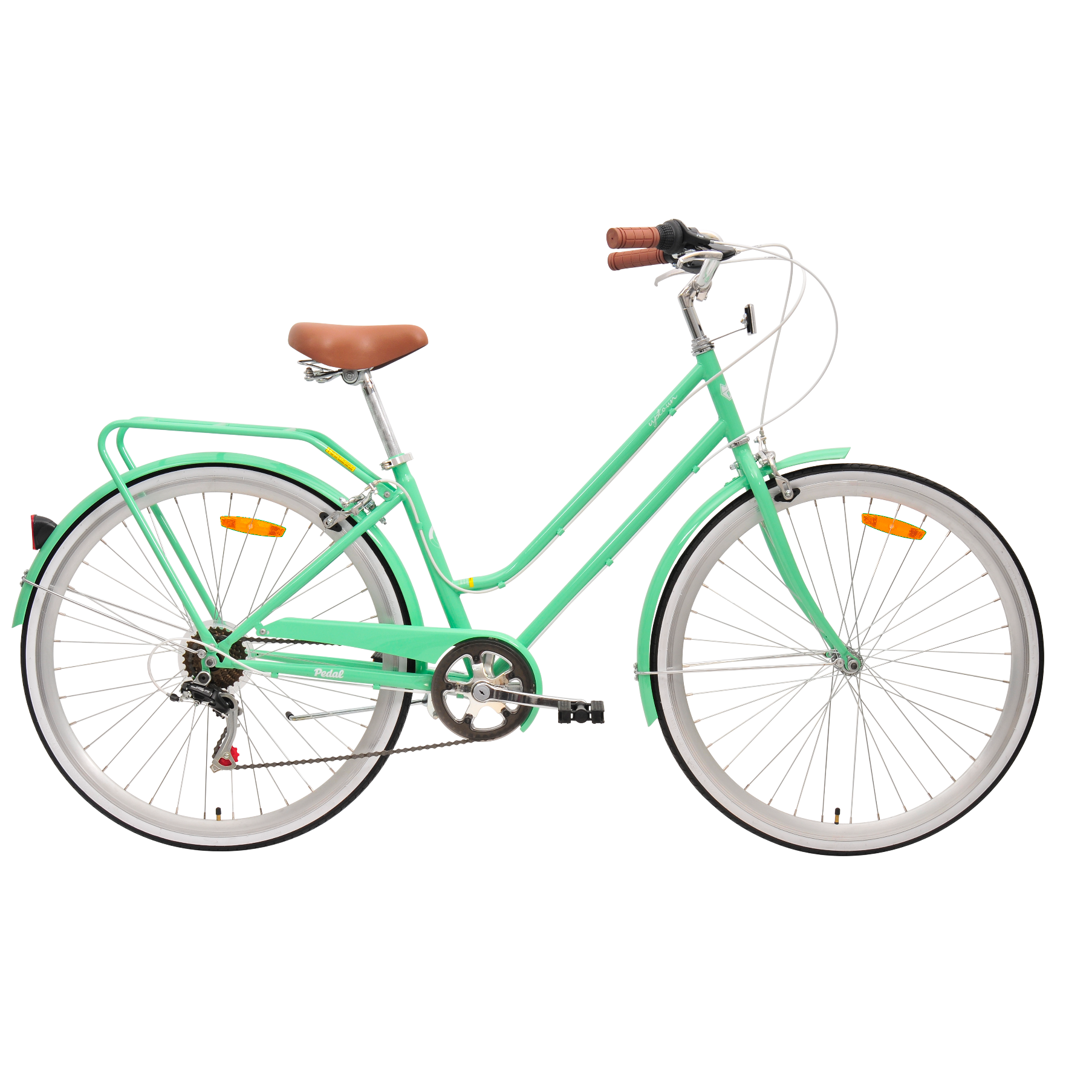 Pedal Uptown Vintage Cruiser Bike Classic Green