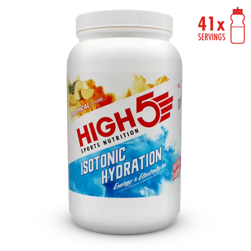 HIGH5 Isotonic Hydration Powder Tropical 1.23kg Tub