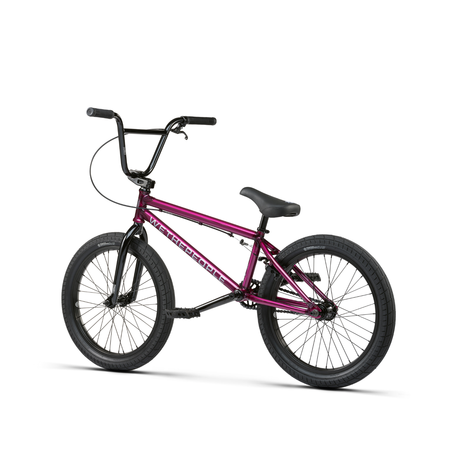 WTP CRS Freecoaster 20.25'' BMX Bike Translucent Berry Blast