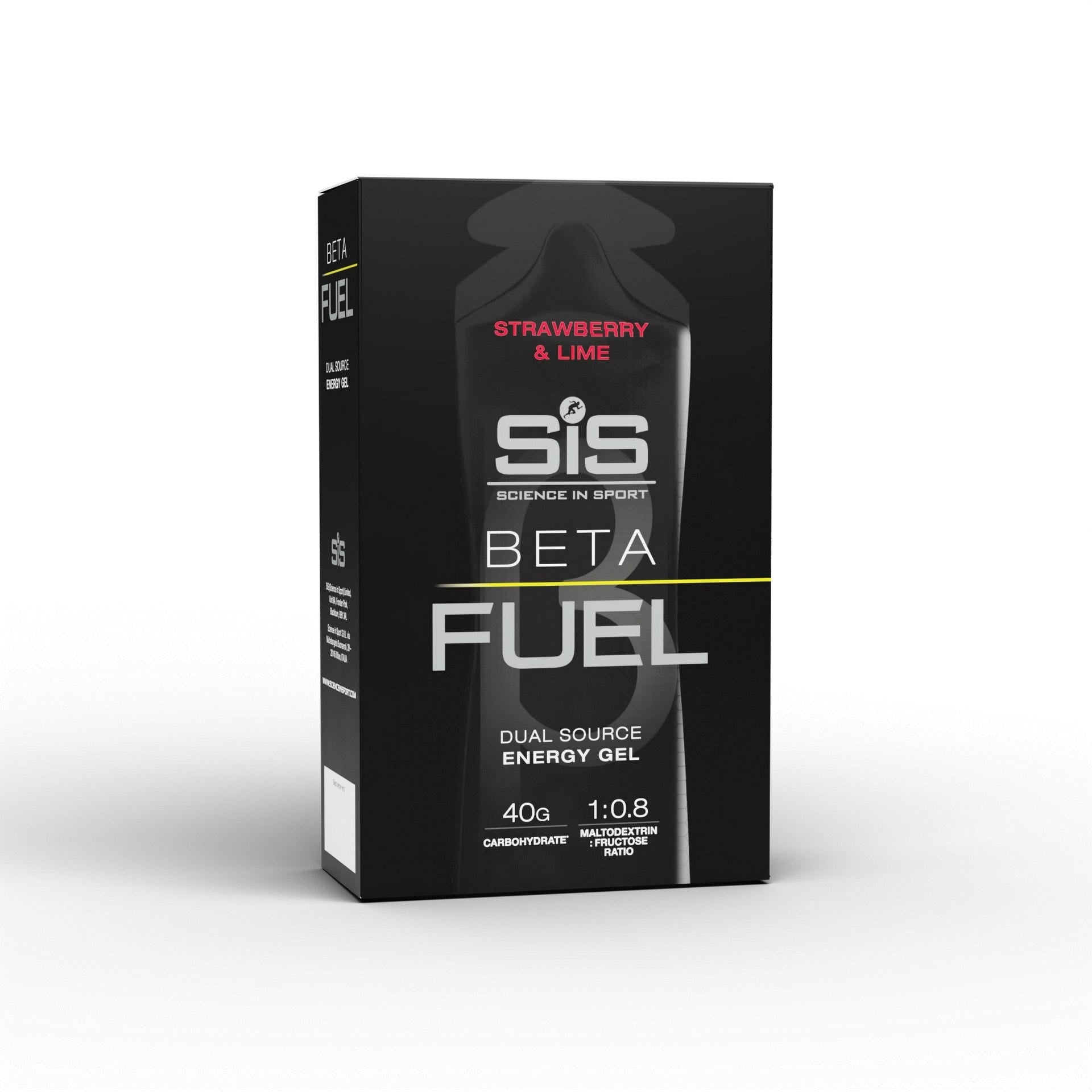 SIS Beta Fuel Gel Strawberry & Lime 6x 60ml Sachet