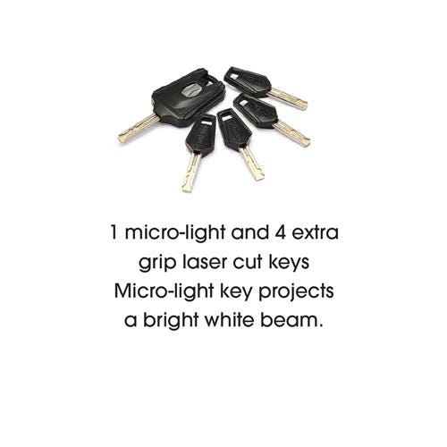 Onguard Rottweiler Key Cable Lock 100cm x 20mm