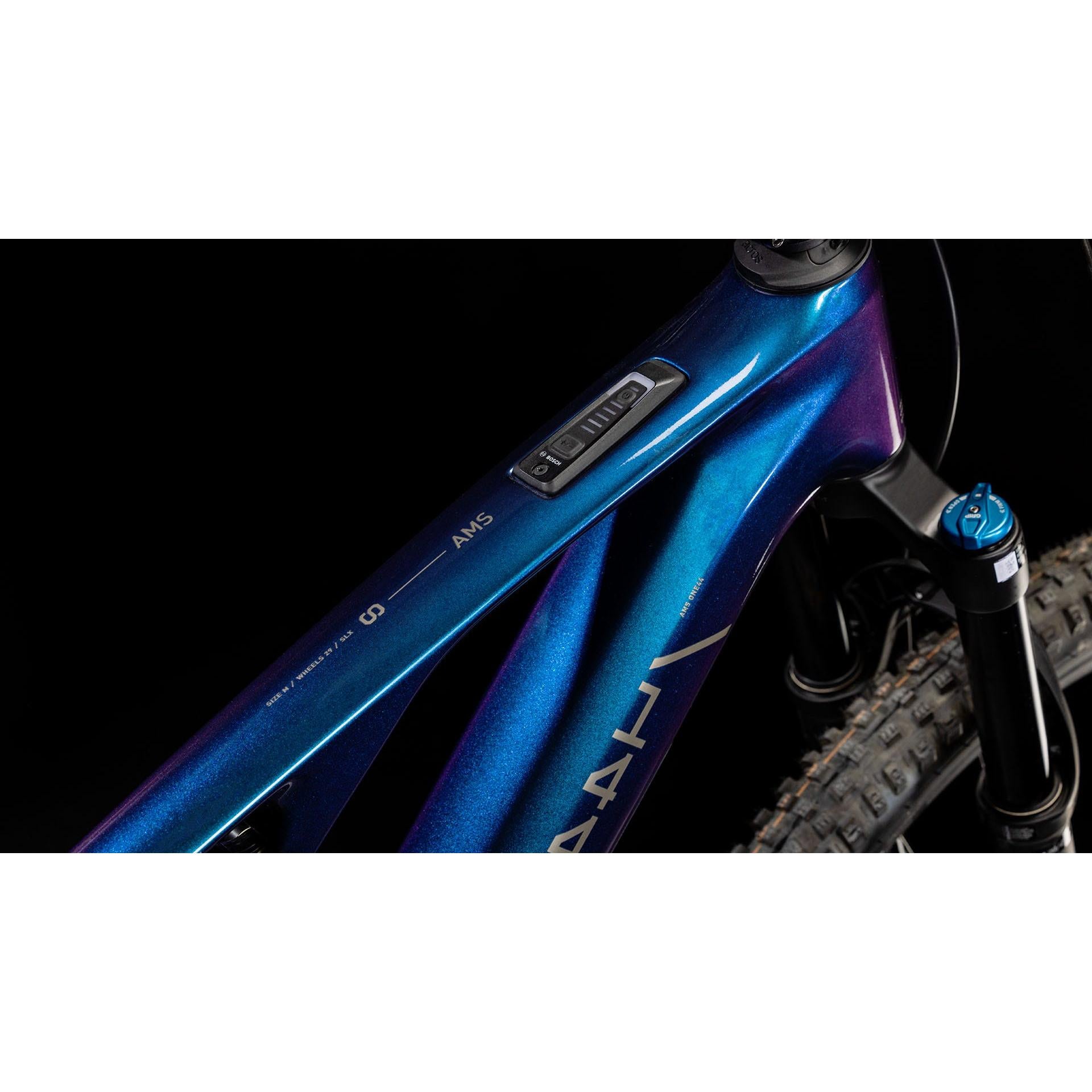 Cube AMS Hybrid ONE44 C:68X SLX 400X 29 Electric Trail Bike Deepcobalt'n'Black