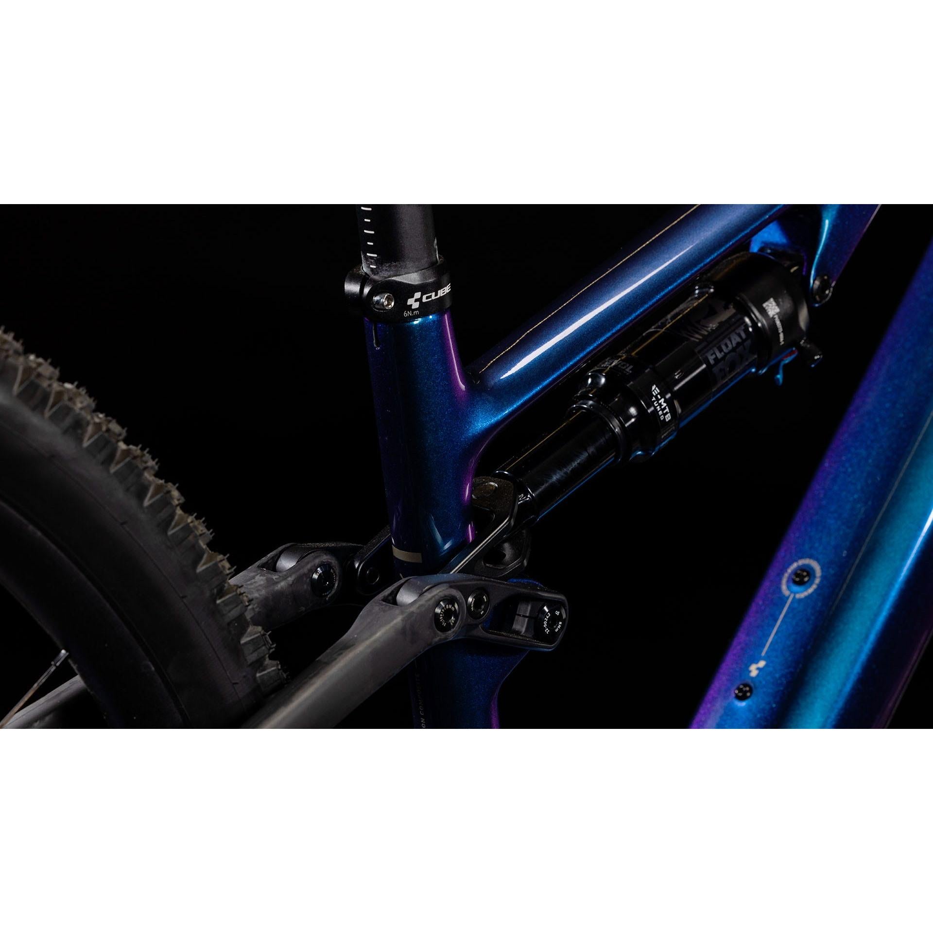 Cube AMS Hybrid ONE44 C:68X SLX 400X 29 Electric Trail Bike Deepcobalt'n'Black