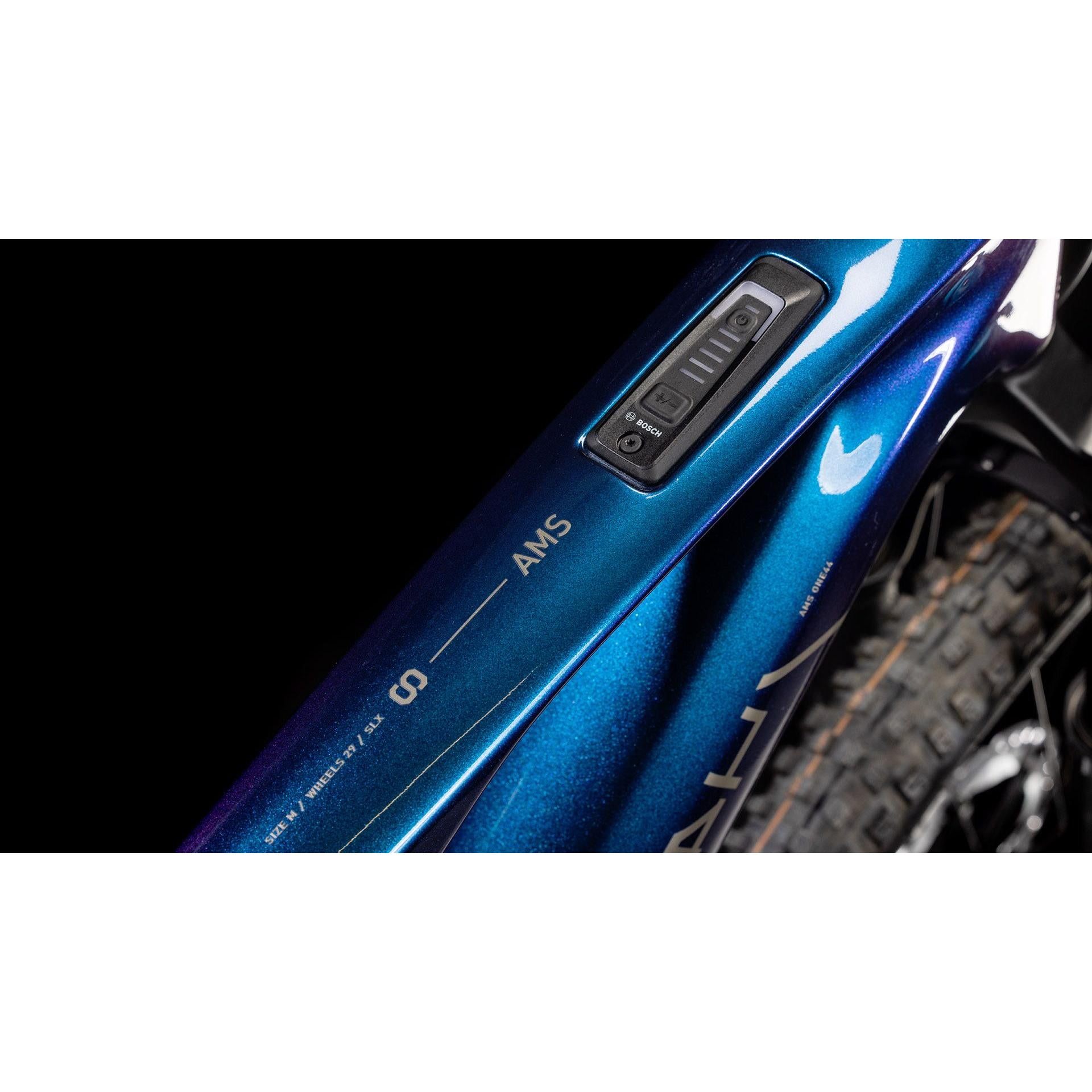 Cube AMS Hybrid ONE44 C:68X SLX 400X 29 Electric Trail Bike Deepcobalt'n'Black