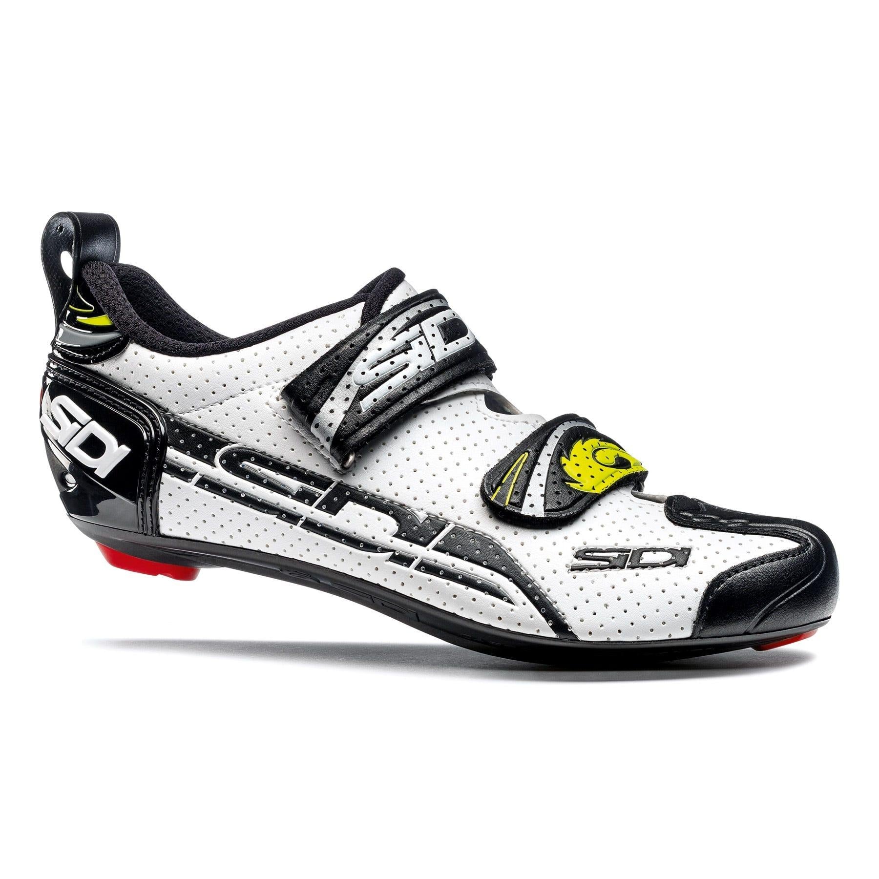 Sidi T-4 Air Carbon Comp Triathlon Shoe (White/Black)