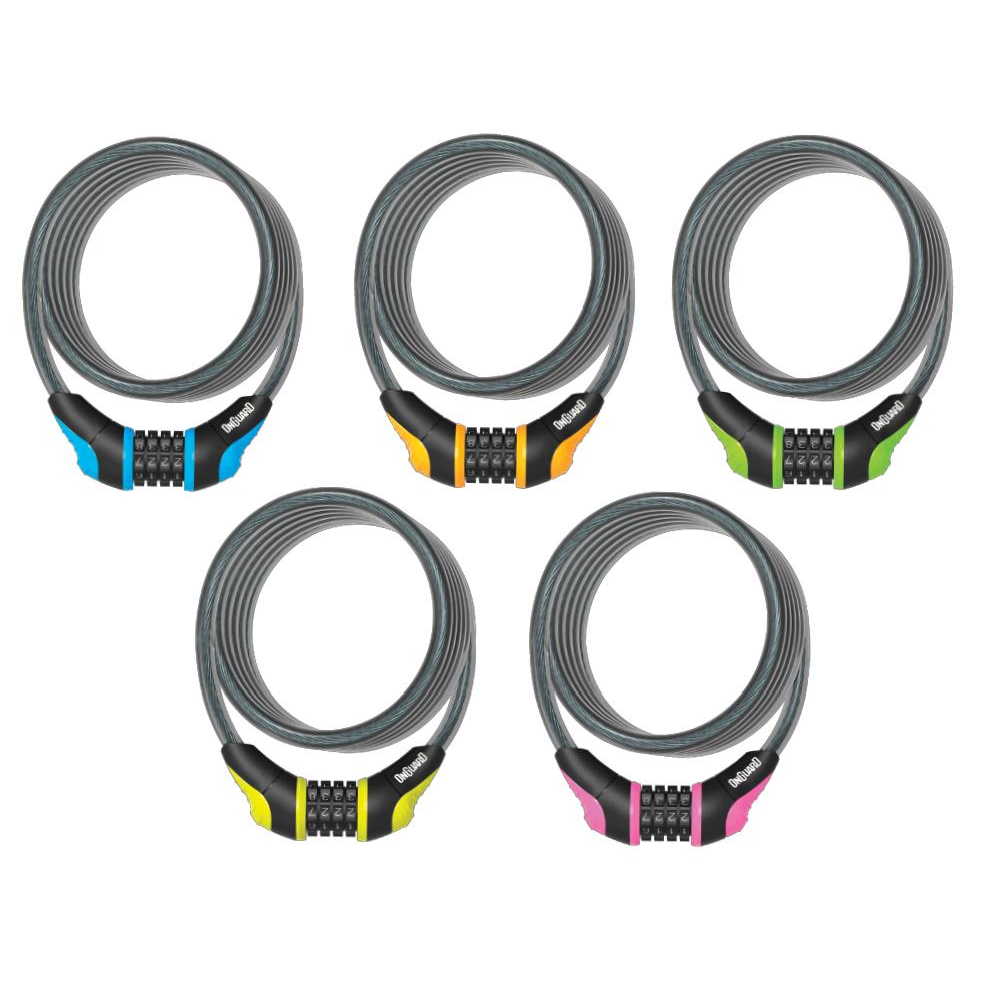 OnGuard Neon Series Combination Cable Lock 180cm x 8mm