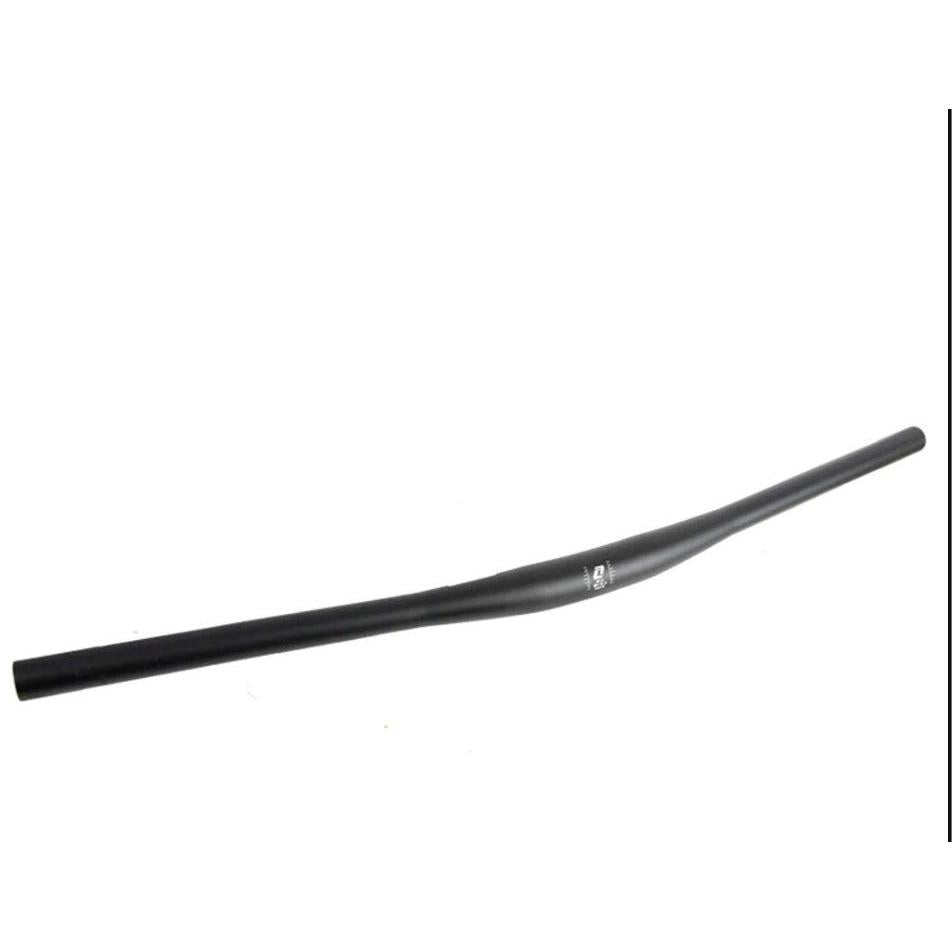 BPW Alloy Riser MTB Handlebars 31.8mmx680mm With 12mm Rise Black