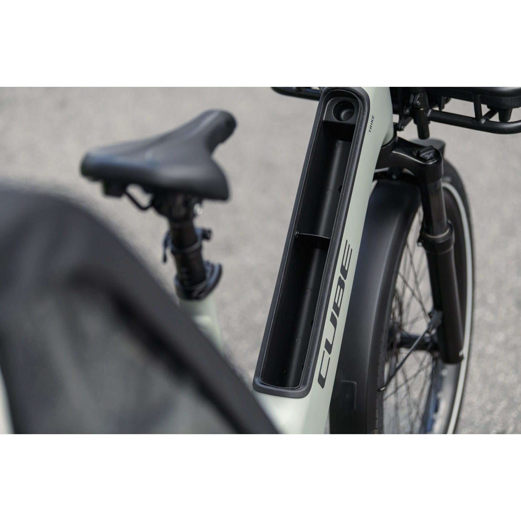 cube e bike trike Cube Family Hybrid 750 Electric Trike Swampgrey 'n' Reflex – 99 Bikes