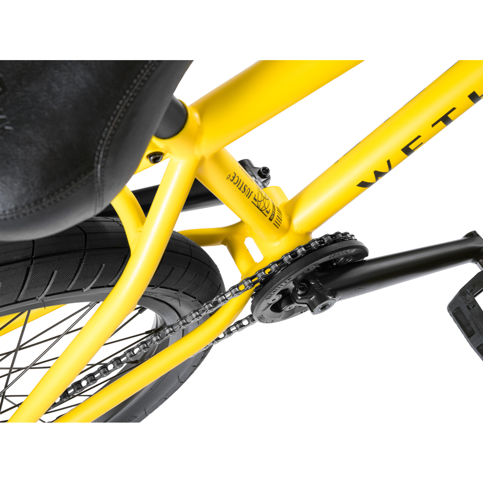 WTP Justice 20.75'' BMX Bike Taxi Yellow