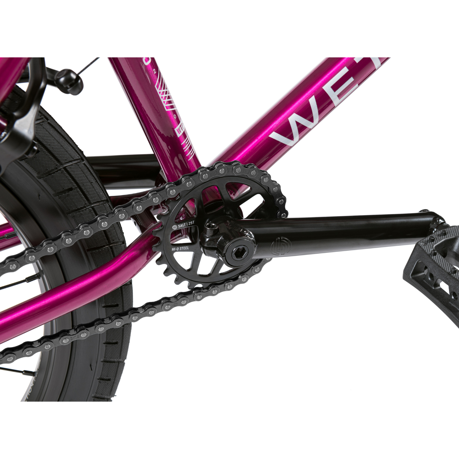 WTP CRS Freecoaster 20.25'' BMX Bike Translucent Berry Blast