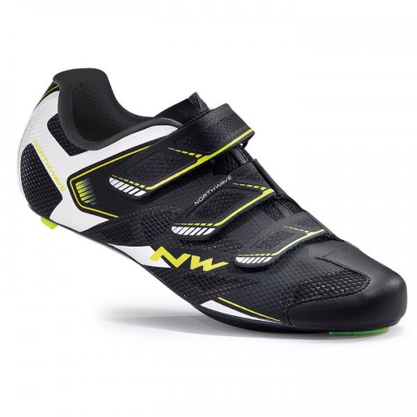 Northwave Sonic 2 Shoe Black/Fluro Yellow