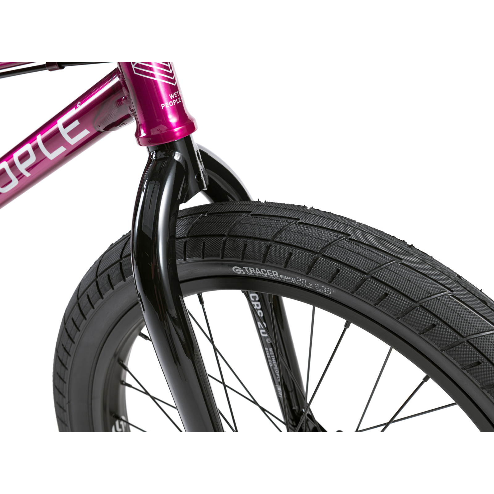 WTP CRS Freecoaster 20.25'' BMX Bike Translucent Berry Blast
