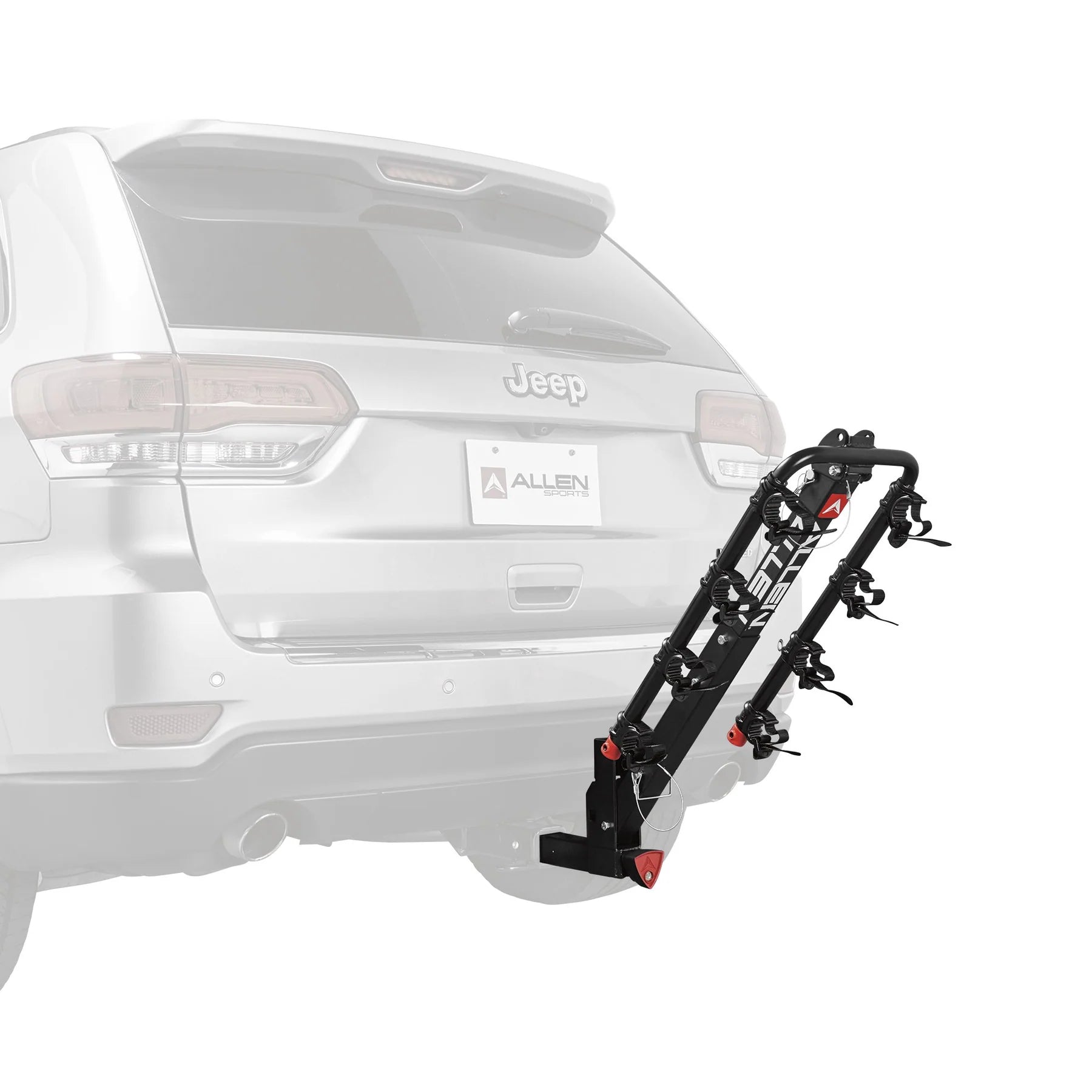 Allen Deluxe Quick-Release (542QR) Hitch Mount 4 Bike Car Rack