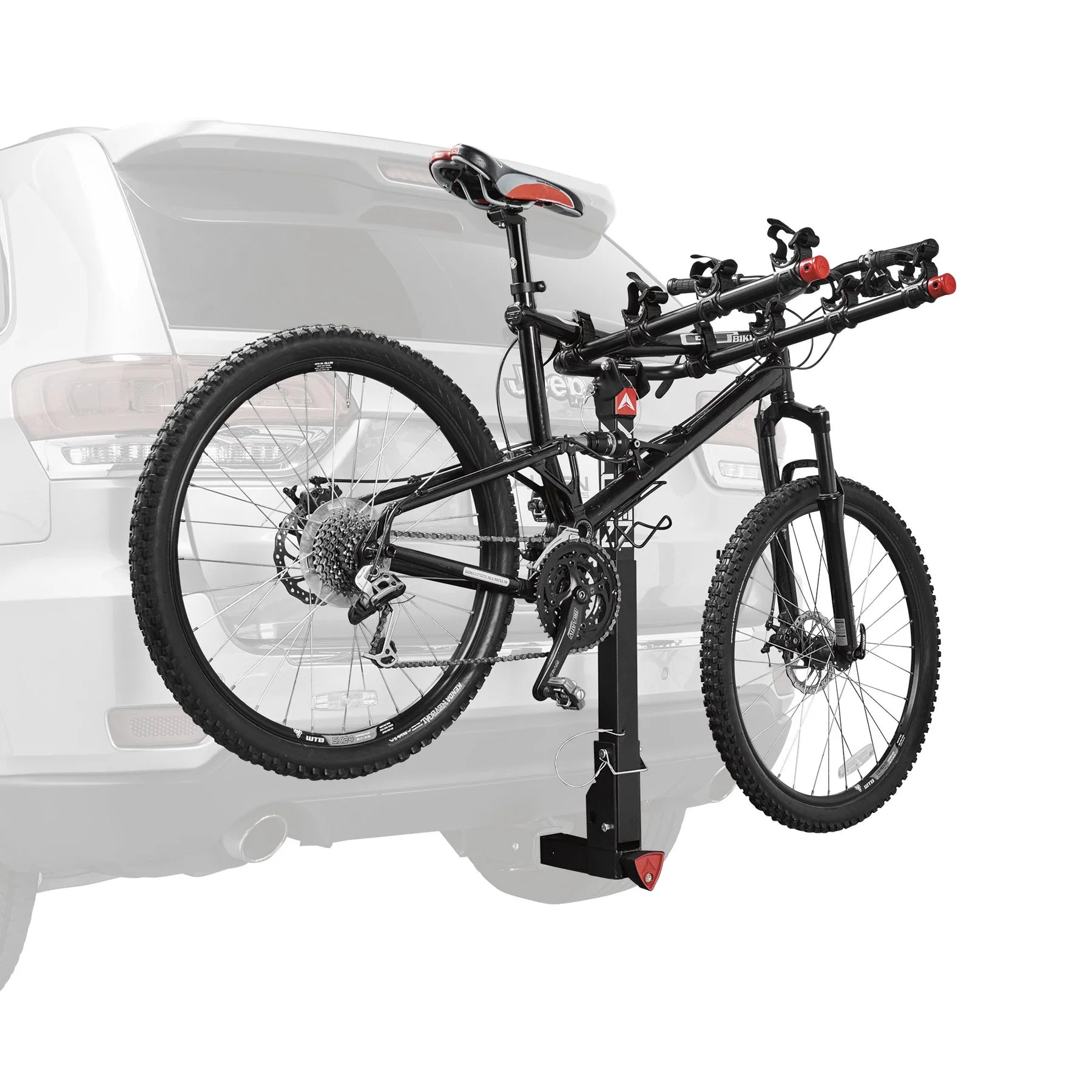 Allen Deluxe Quick-Release (542QR) Hitch Mount 4 Bike Car Rack