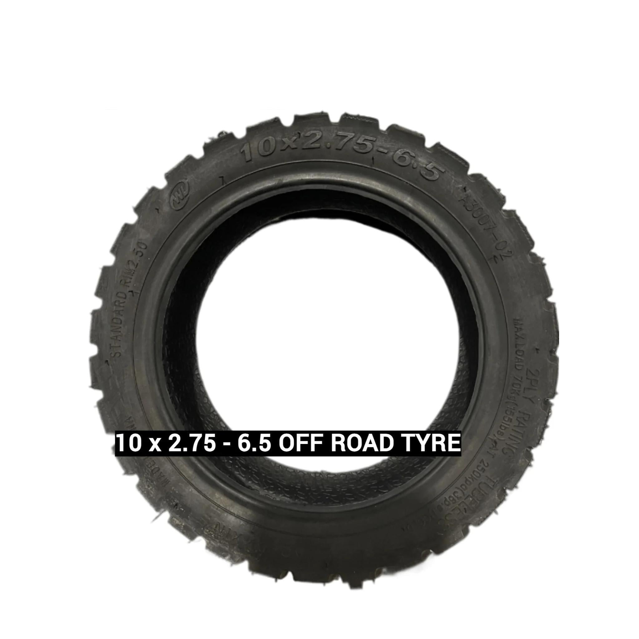 Aoxin Heavy-Duty Off-Road E-Scooter Tyre 830g 10x2.75-6.5''