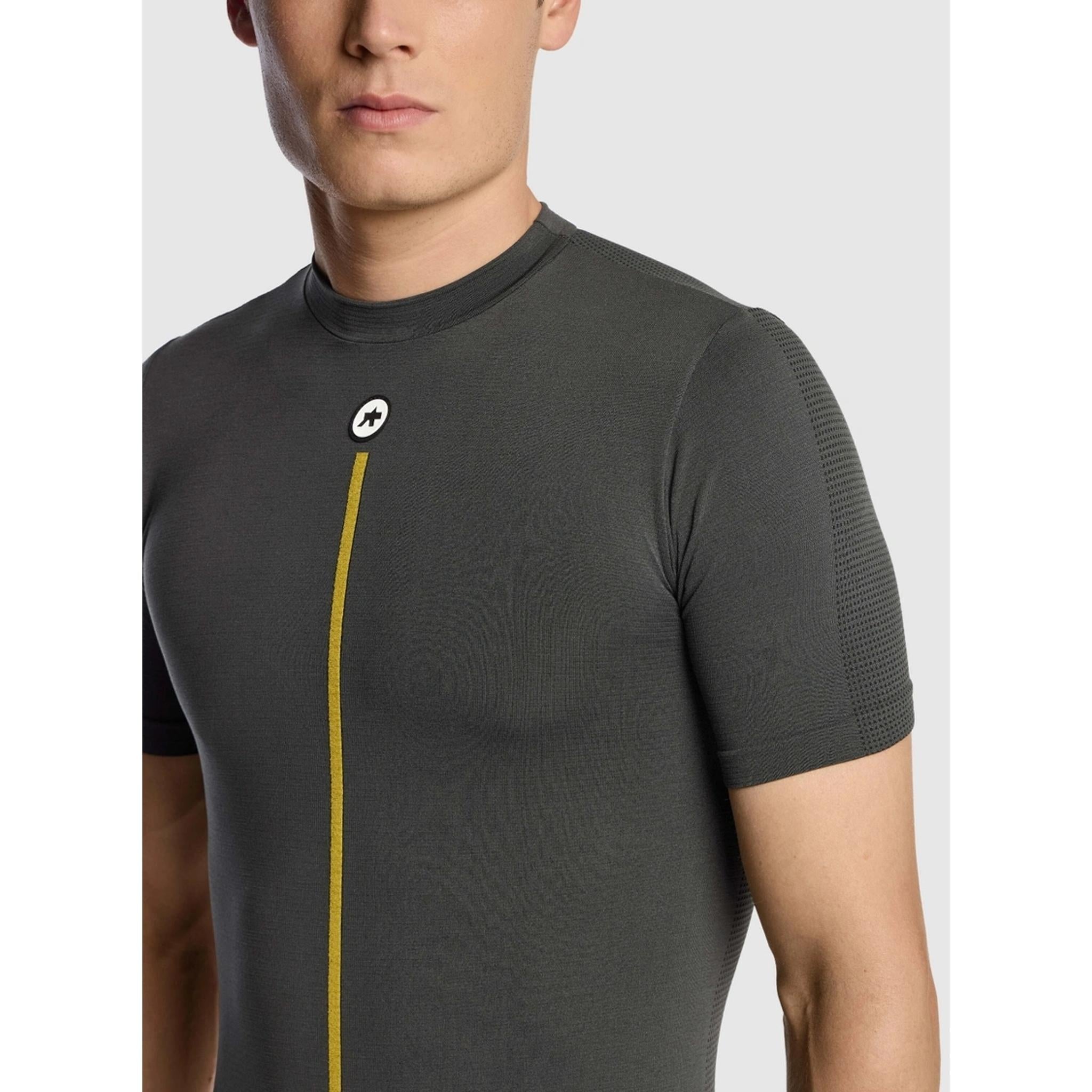 Assos Spring Fall SS Skin Layer P1 Base Layer Anthracite Grey