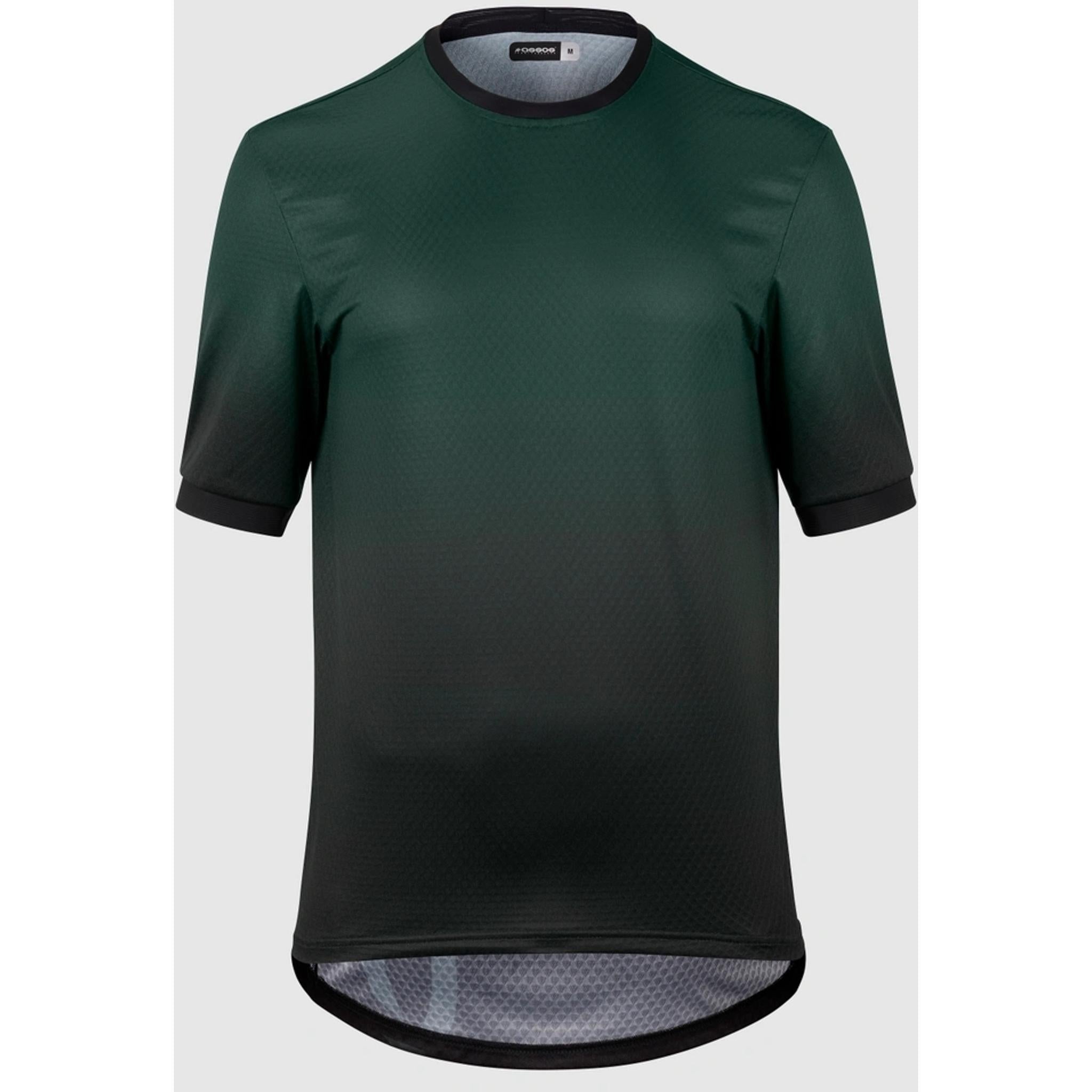 Assos Trail T3 Short Sleeve MTB Jersey Schwarzwald Green XS