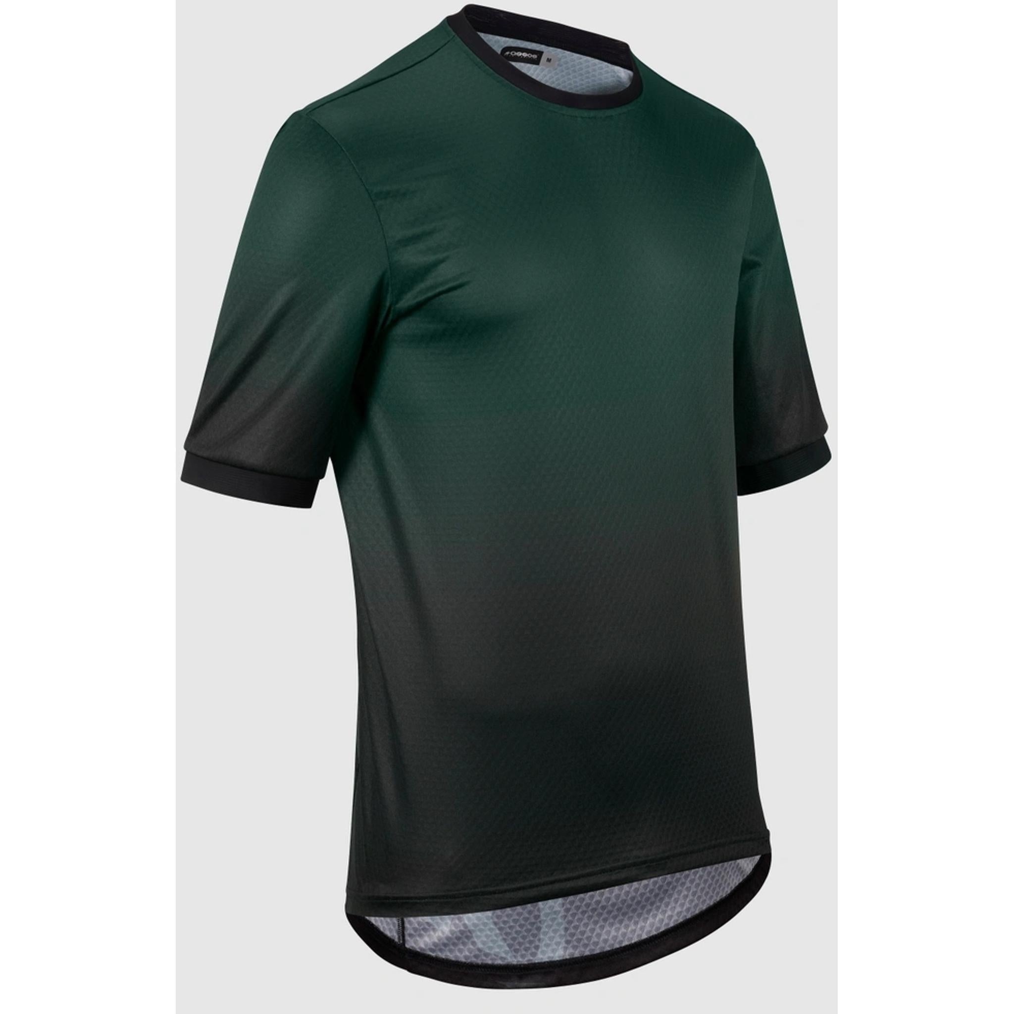 Assos Trail T3 Short Sleeve MTB Jersey Schwarzwald Green XS
