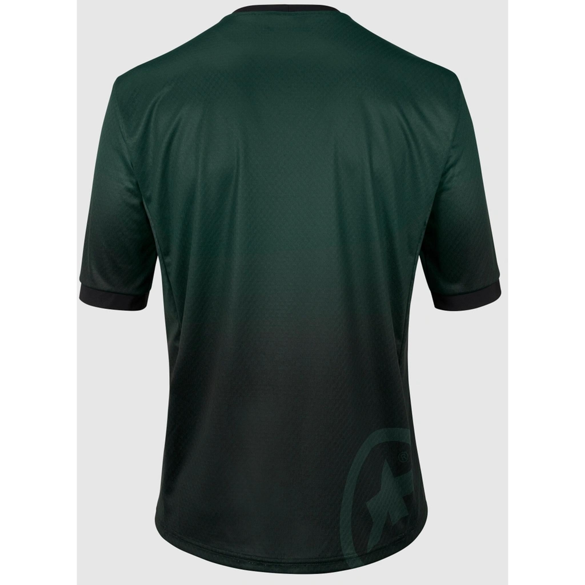 Assos Trail T3 Short Sleeve MTB Jersey Schwarzwald Green XS