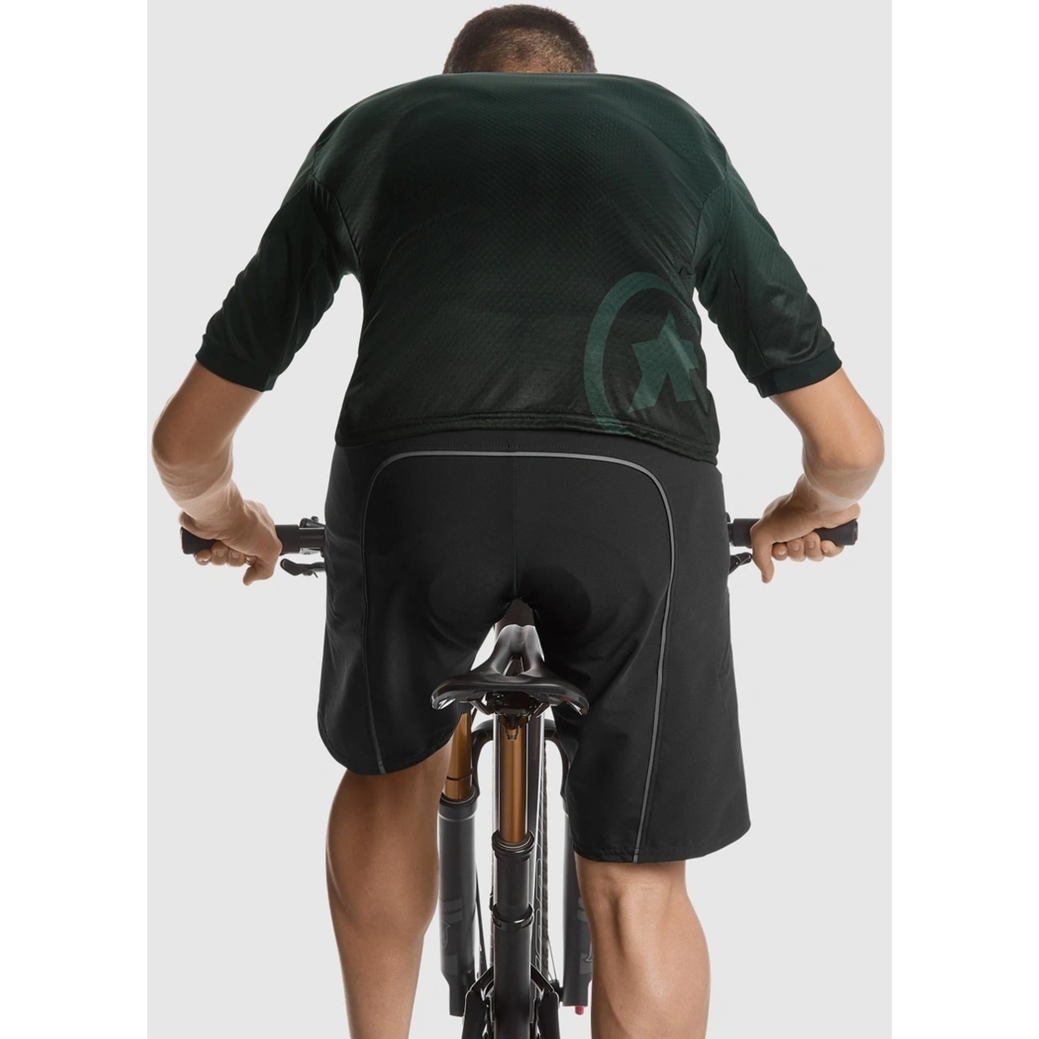 Assos Trail T3 Short Sleeve MTB Jersey Schwarzwald Green XS