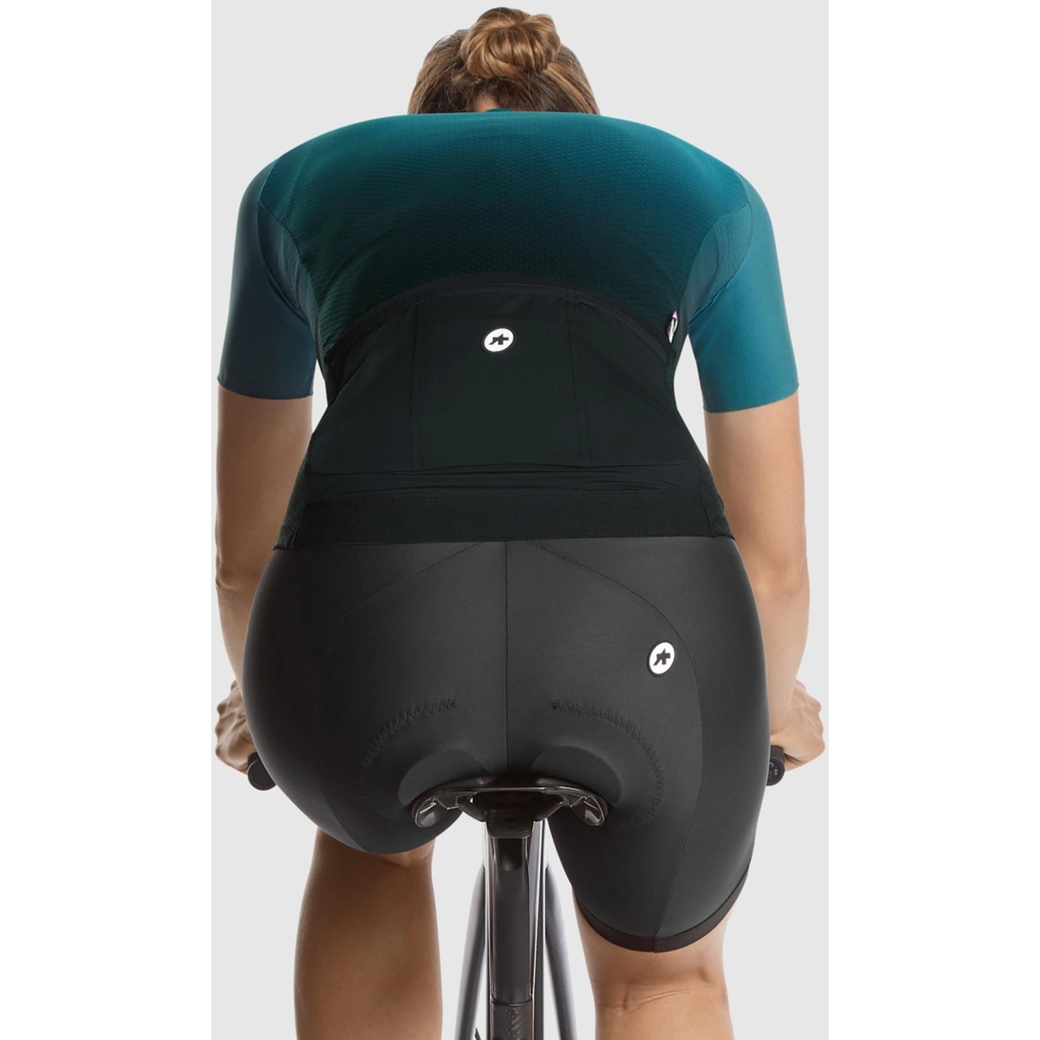 Assos UMA GT C2 Shifter Womens Short Sleeve Jersey Eucalipto Green
