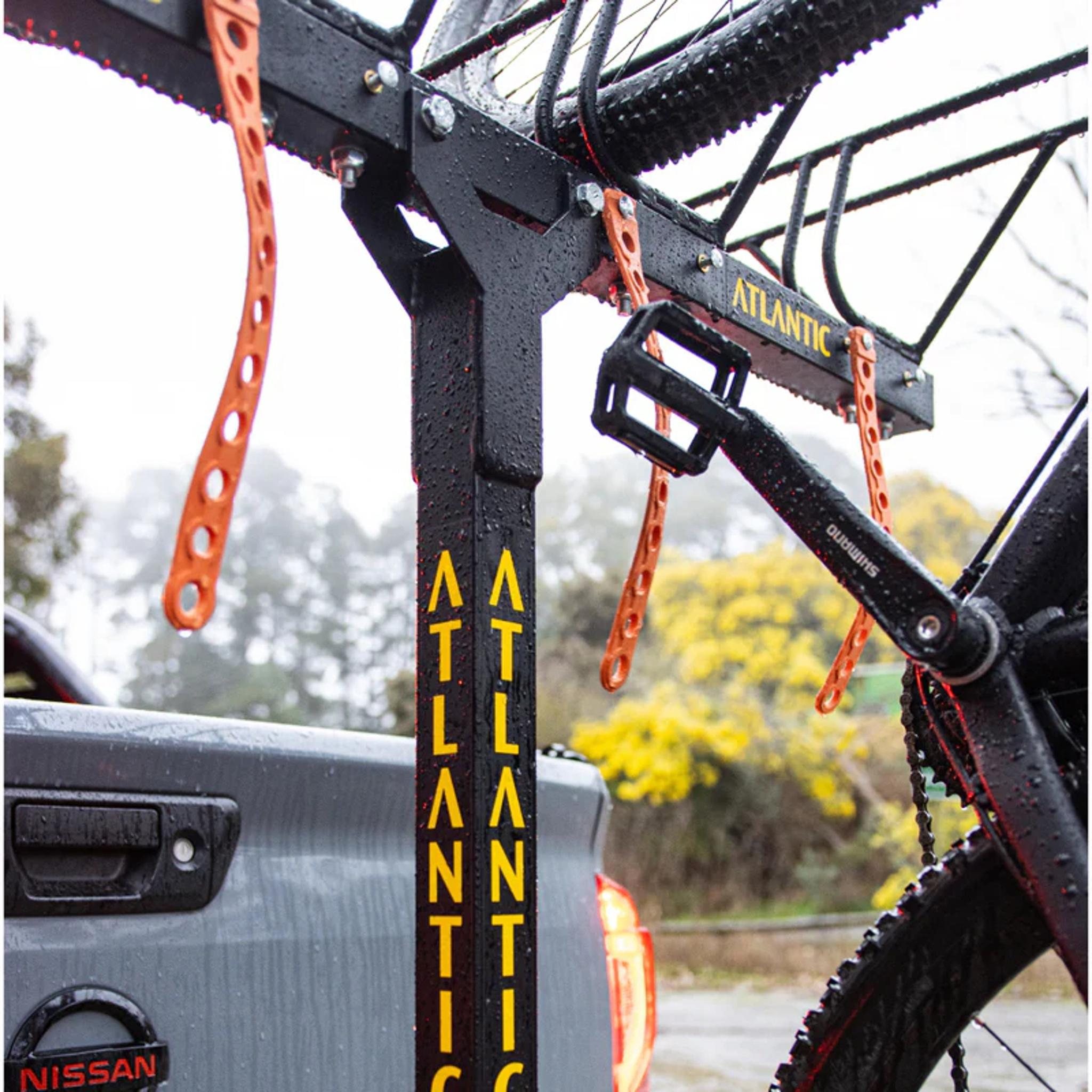 Atlantic 5-Bike Vertical Hitch Rack Black