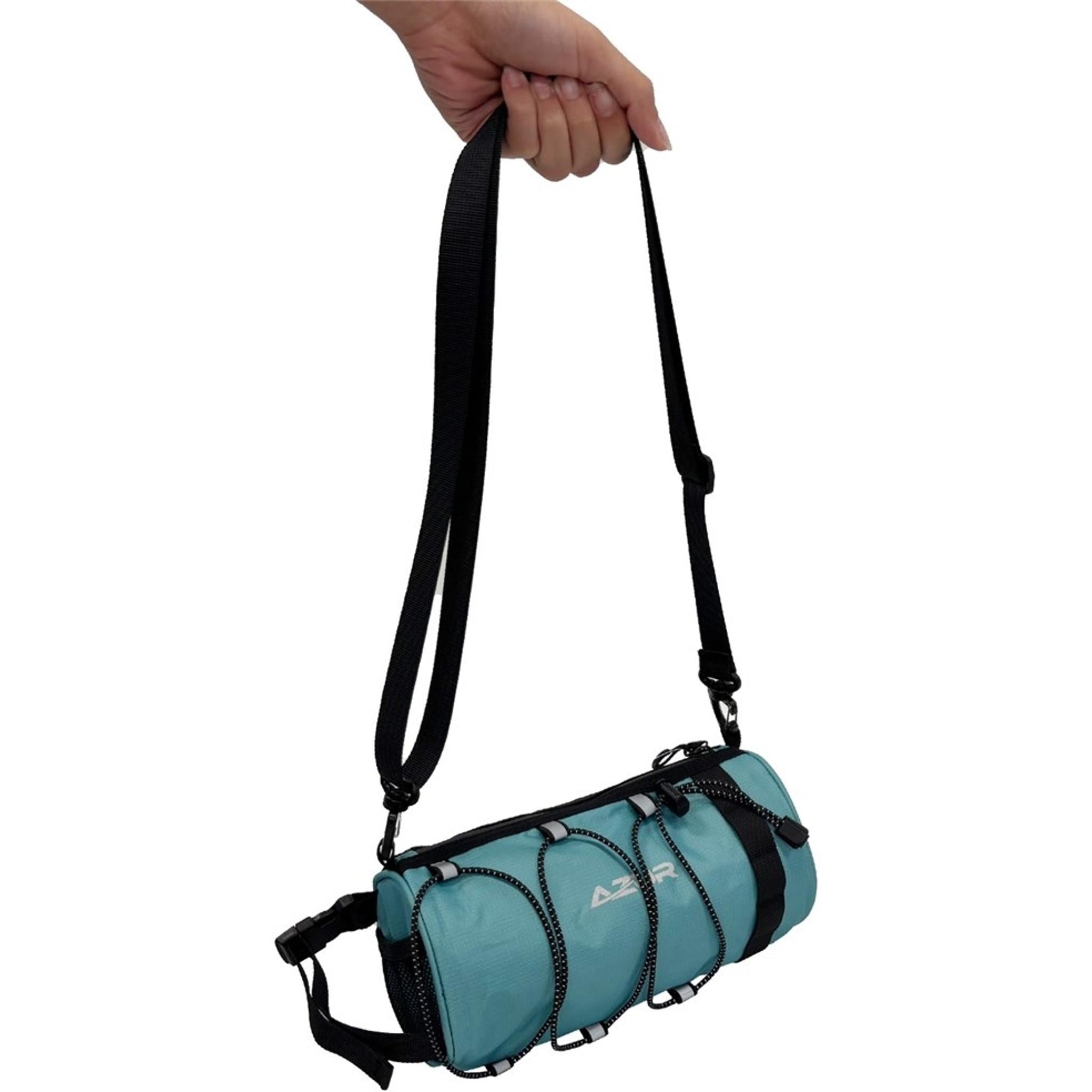 Azur Handlebar Roll Bag 2.3L Turquoise