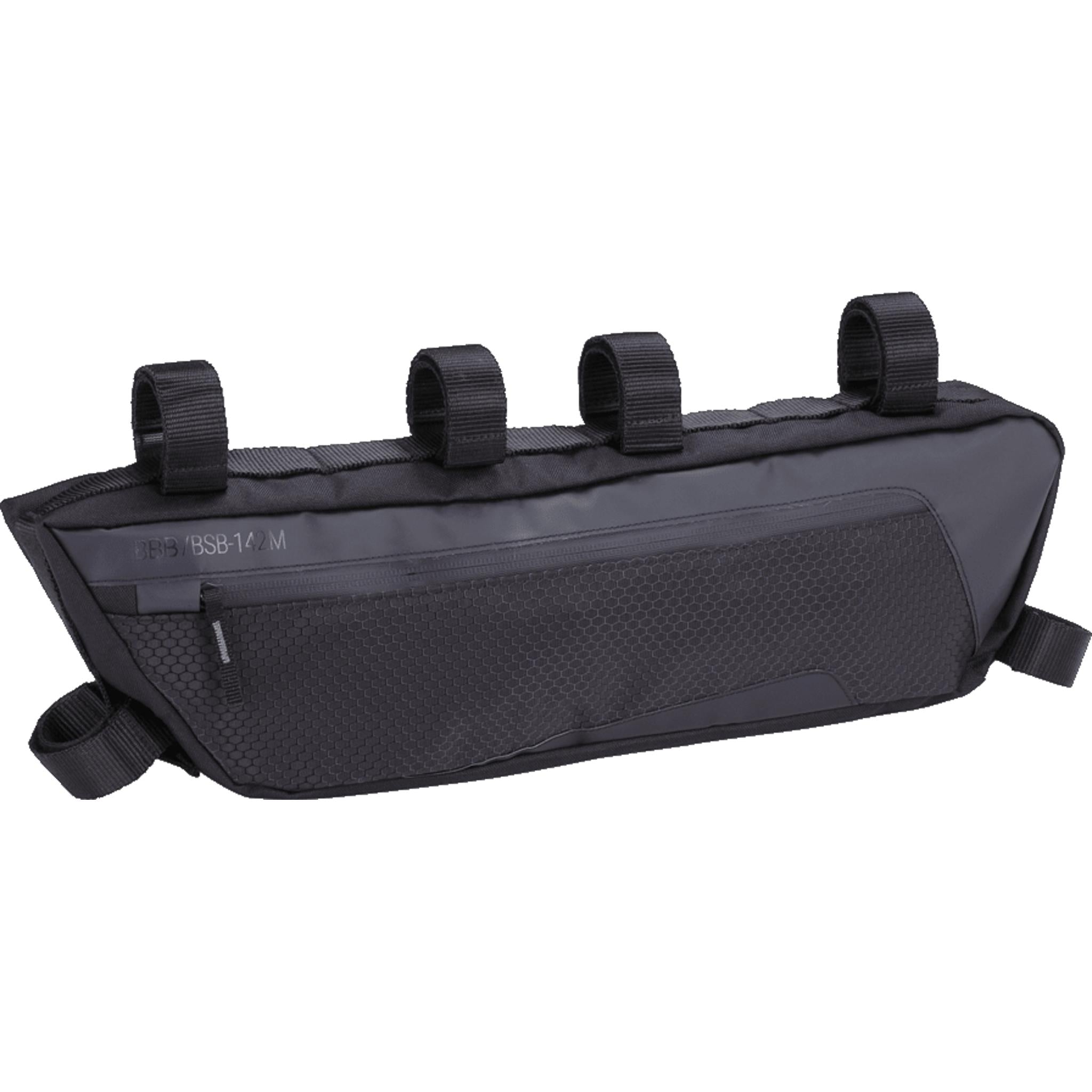 BBB Middle Mate Bikepacking Frame Bag Medium 4L Black