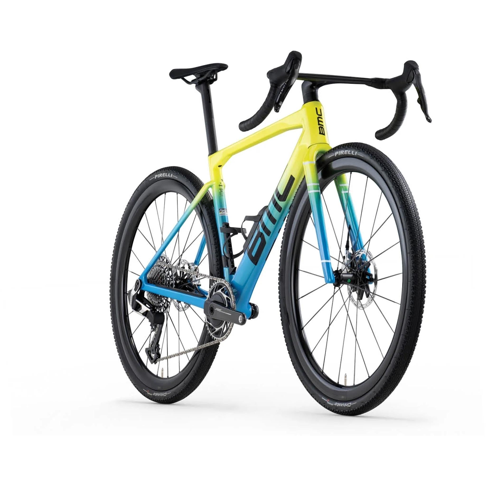BMC Kaius 01 One Gravel Bike Acid Yellow/River Blue