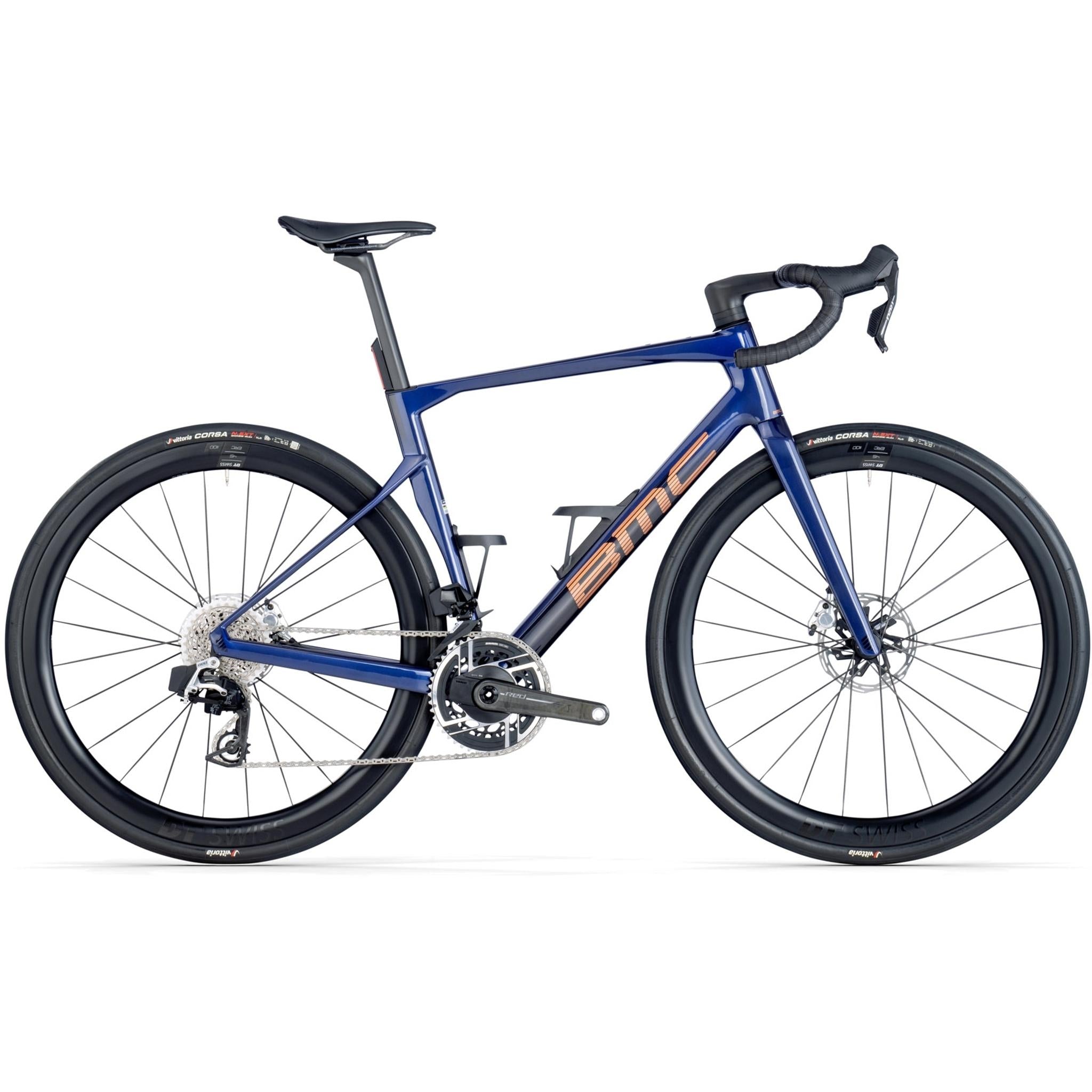 BMC Roadmachine 01 One Road Bike Metallic Blue Carbon