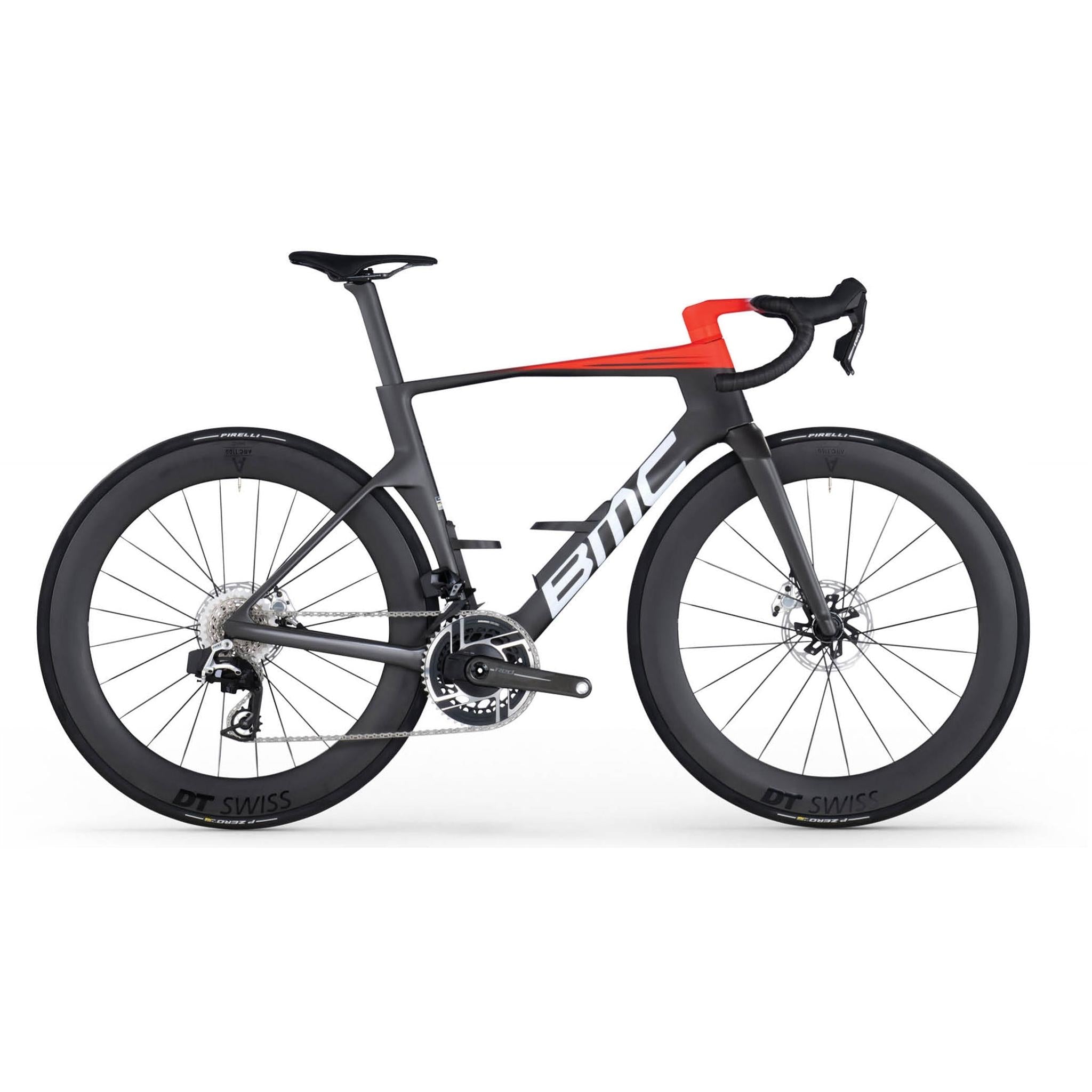 BMC Teammachine R 01 One Aero Road Bike Carbon/Neon Red
