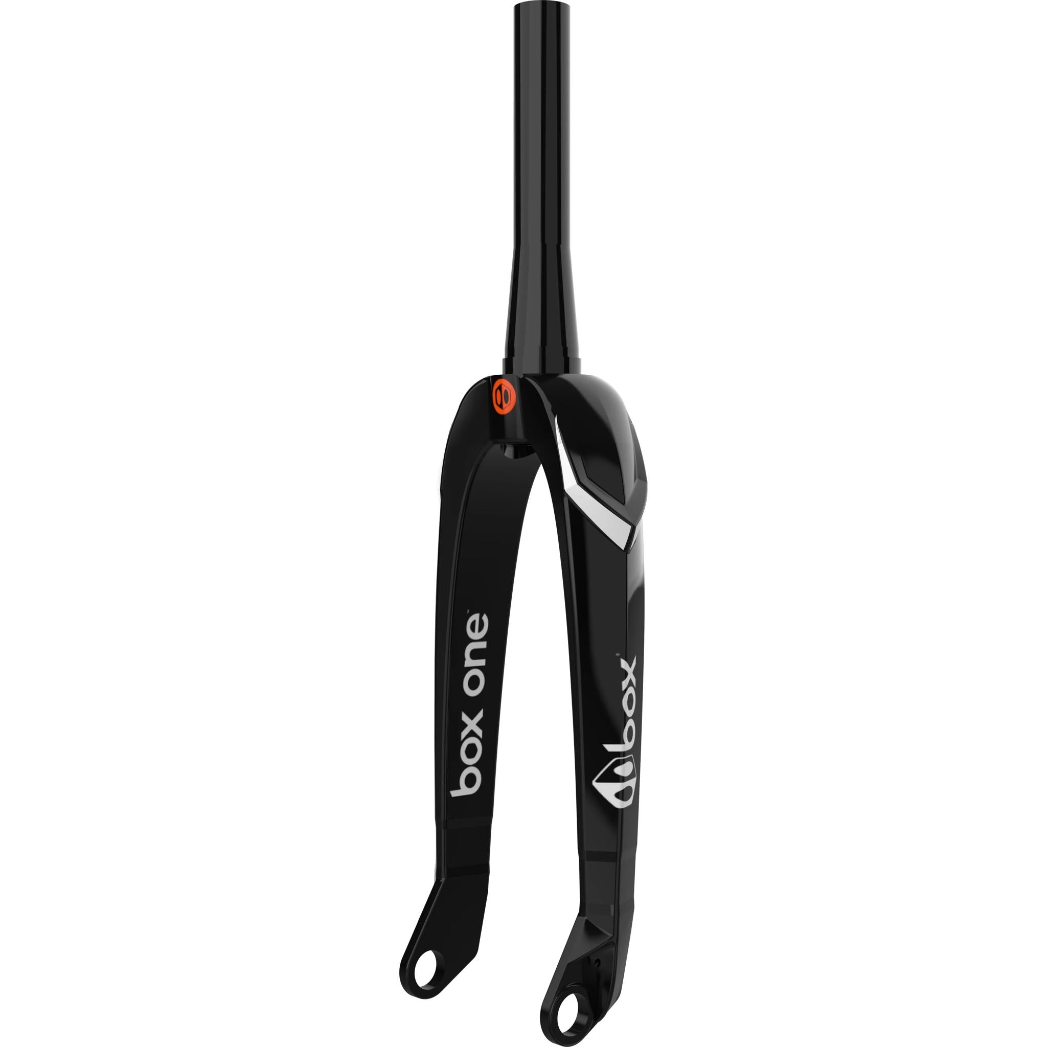 BOX ONE X6 Pro Carbon Fork 1/18 to 1.5'' Alloy Steer 20'' x 20mm Black