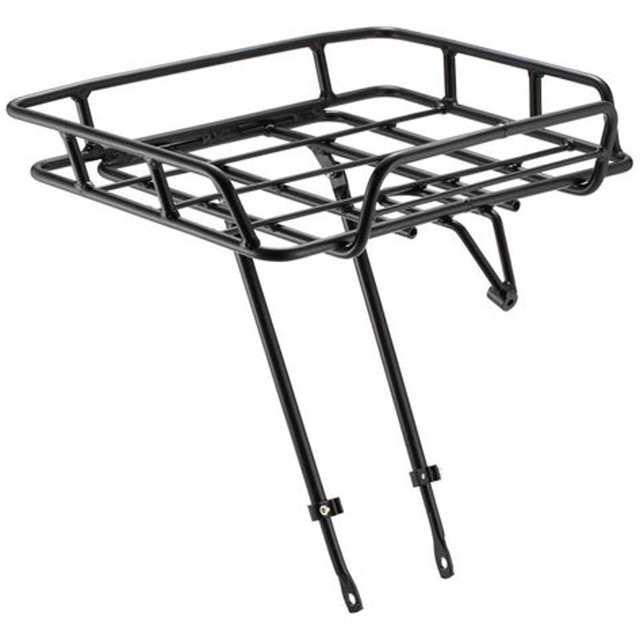 BPW Adjustable Alloy Front Cargo Rack 26-29'' 43cm Black