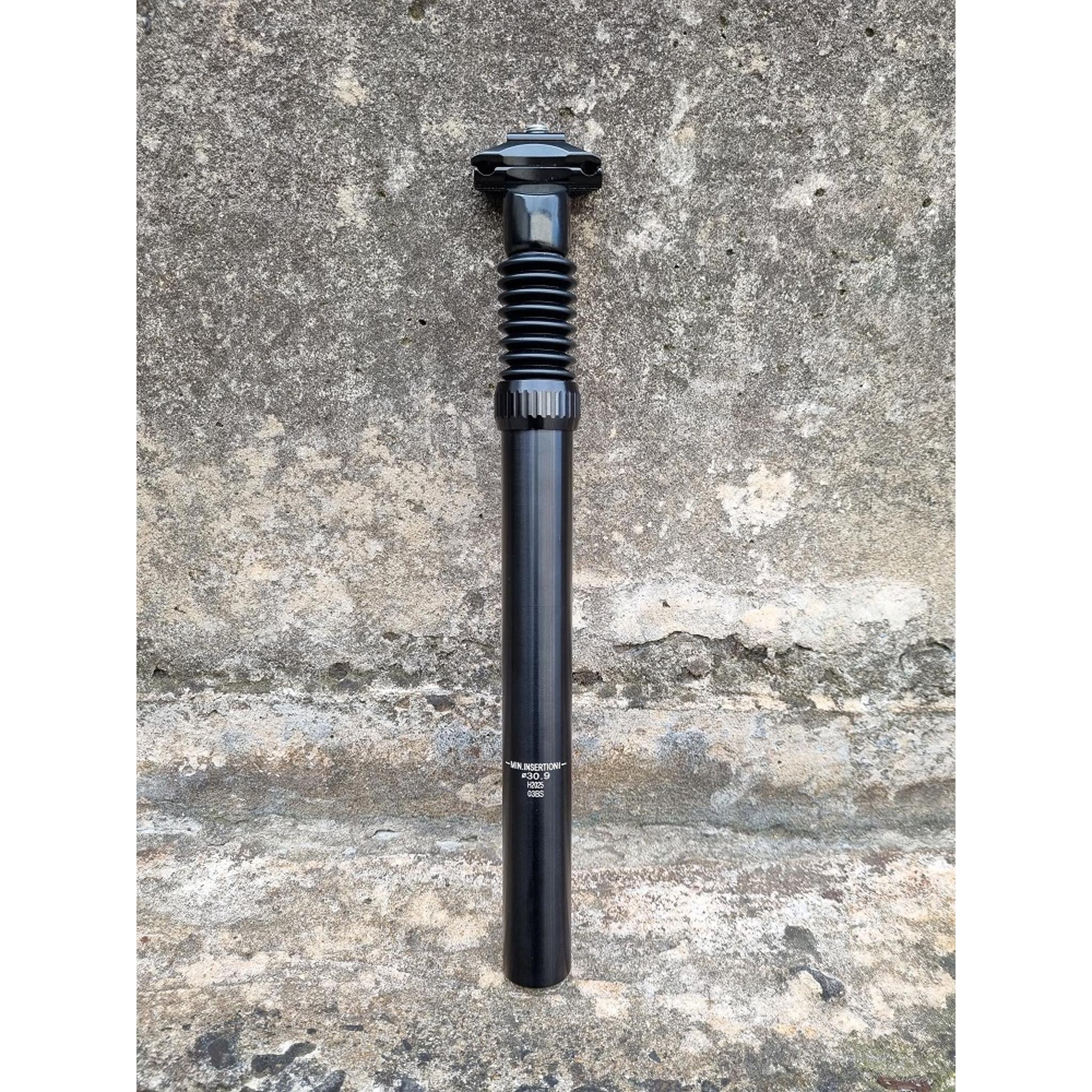 BPW Micro-Adjust Alloy Suspension Seatpost 30.9 x 350mm Black