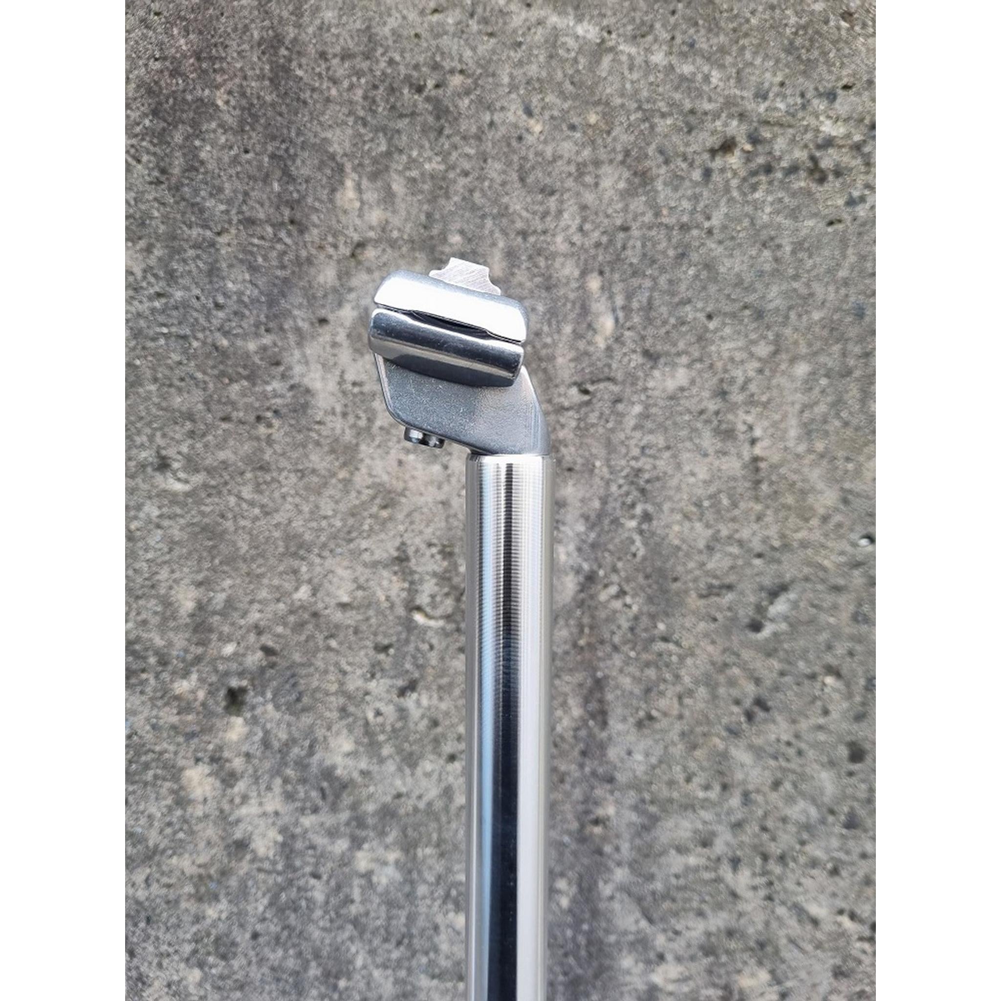 BPW Rigid Alloy Seatpost 28.6 x 400mm Silver