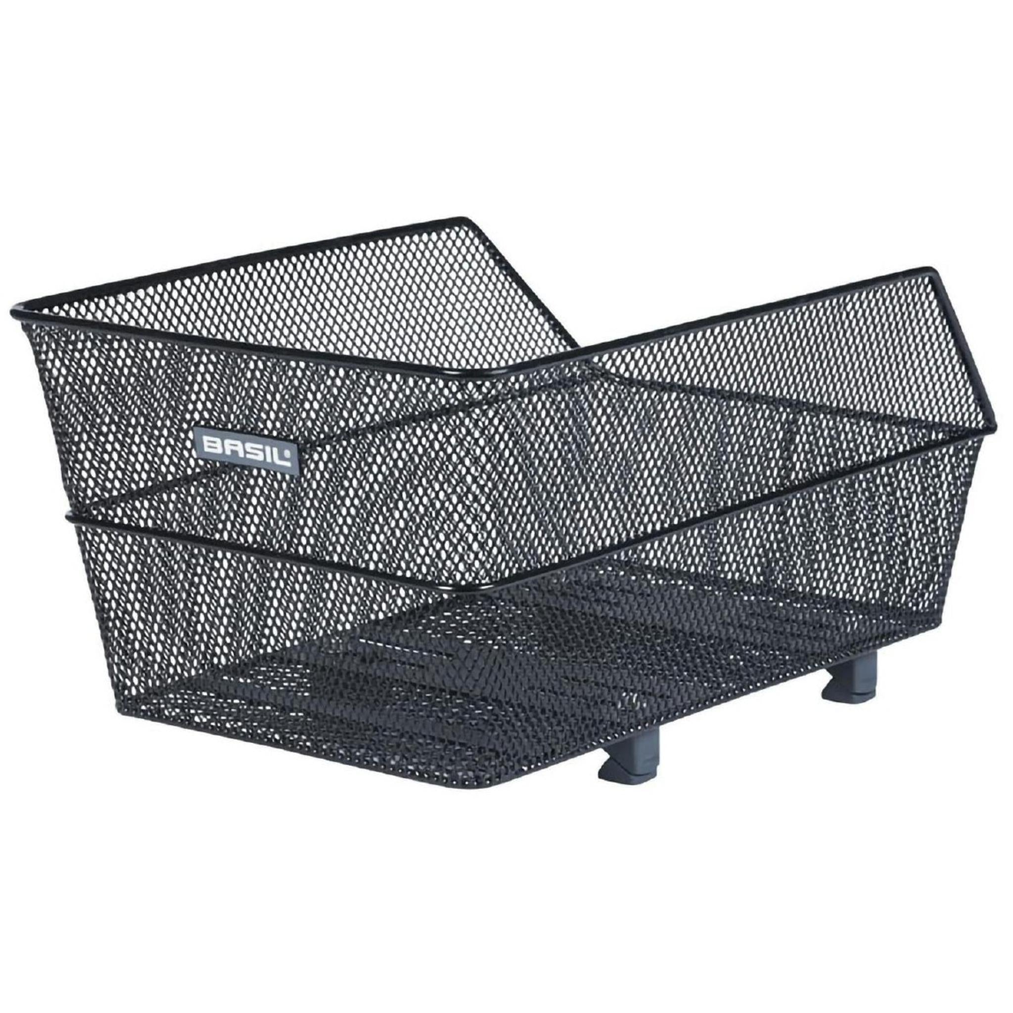 Basil Cento Rear Basket Multisystem NX WSL 38.5x24x13.5cm Black