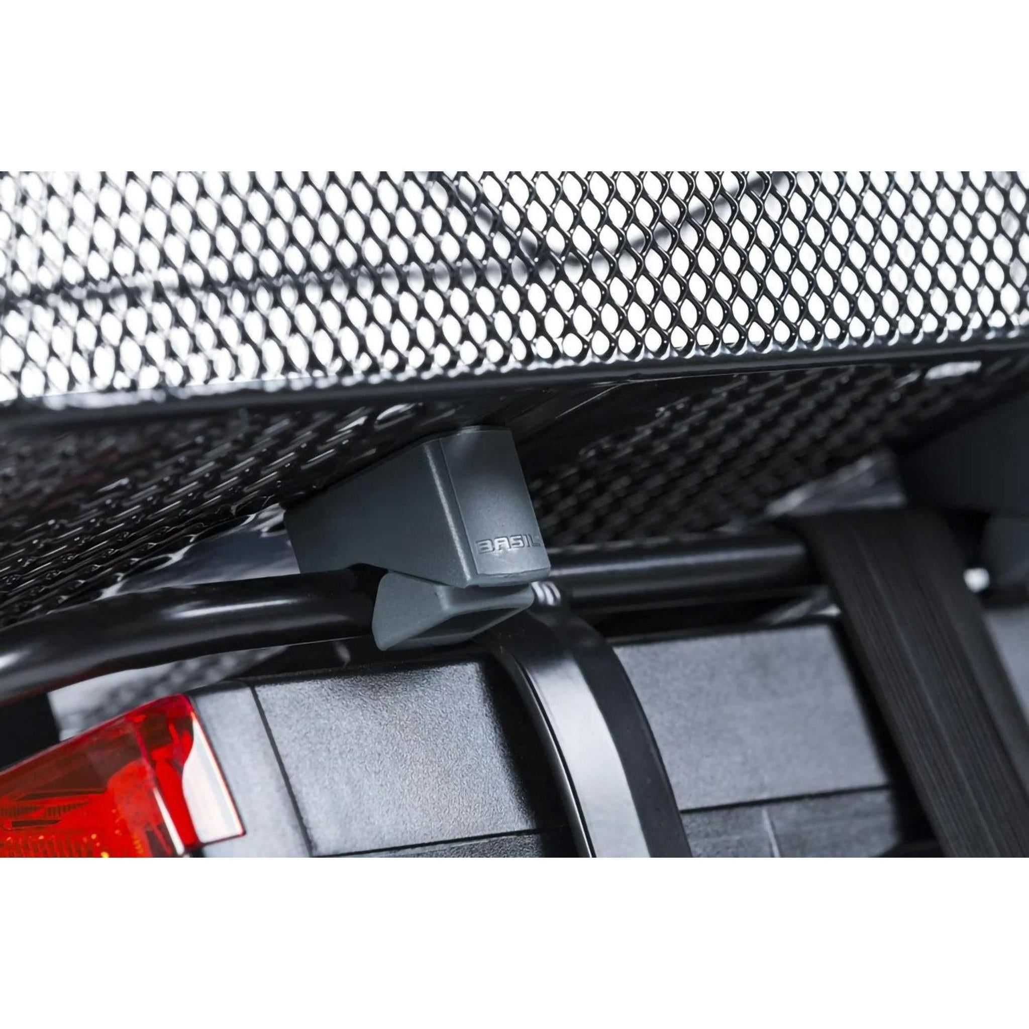 Basil Cento Rear Basket Multisystem NX WSL 38.5x24x13.5cm Black