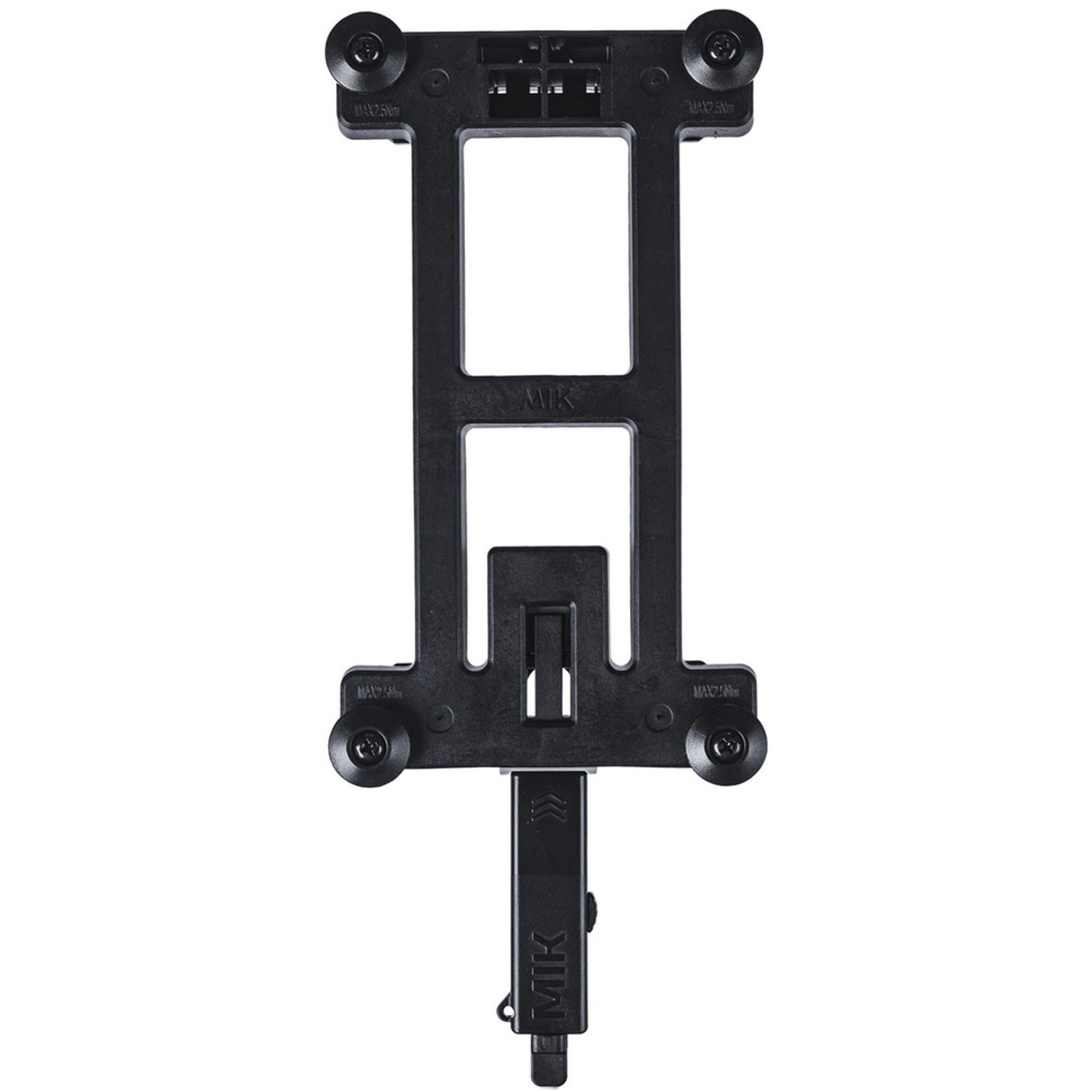 Basil MIK 2.0 Bag/Basket Lockable Adapter Plate Black