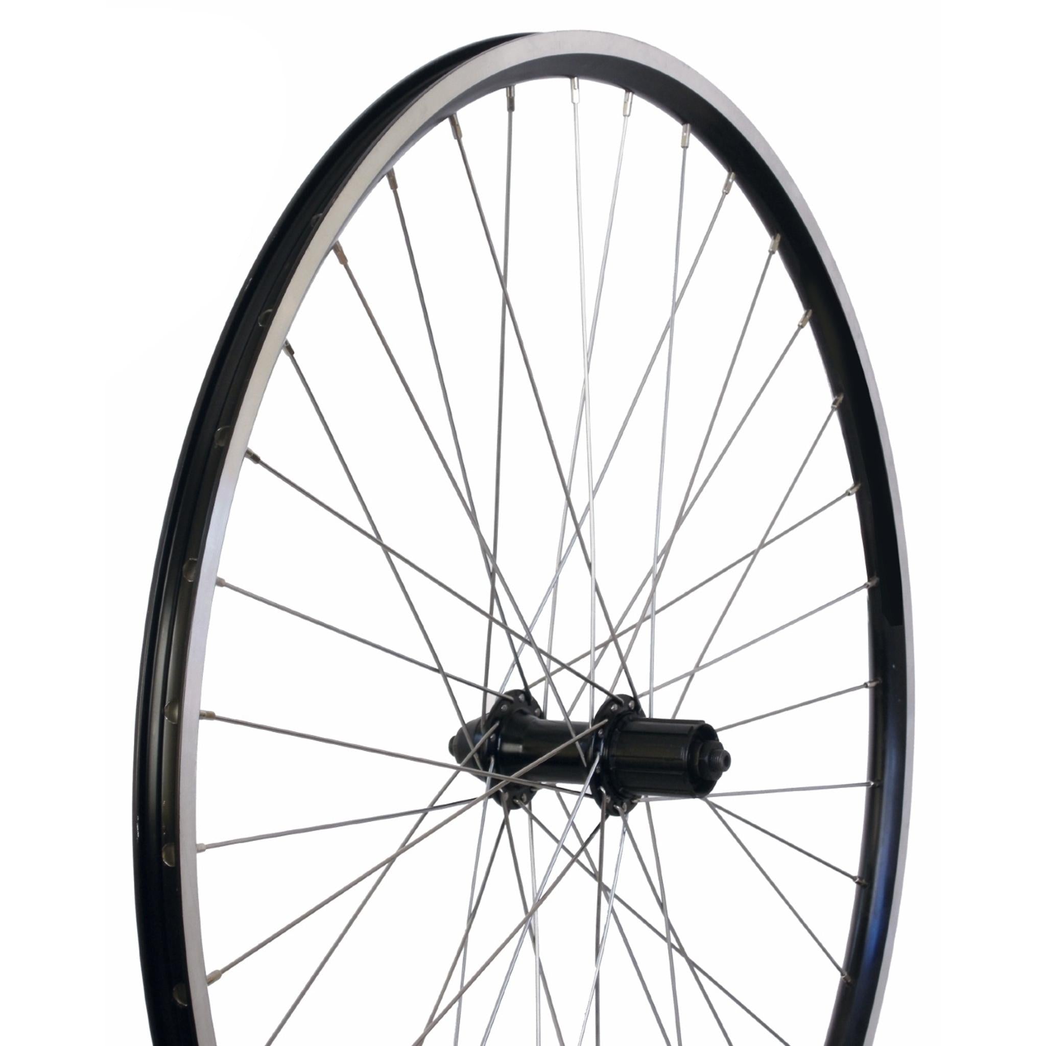 Bikecorp MTB Alloy 8-Speed Rear Wheel Black 27.5''
