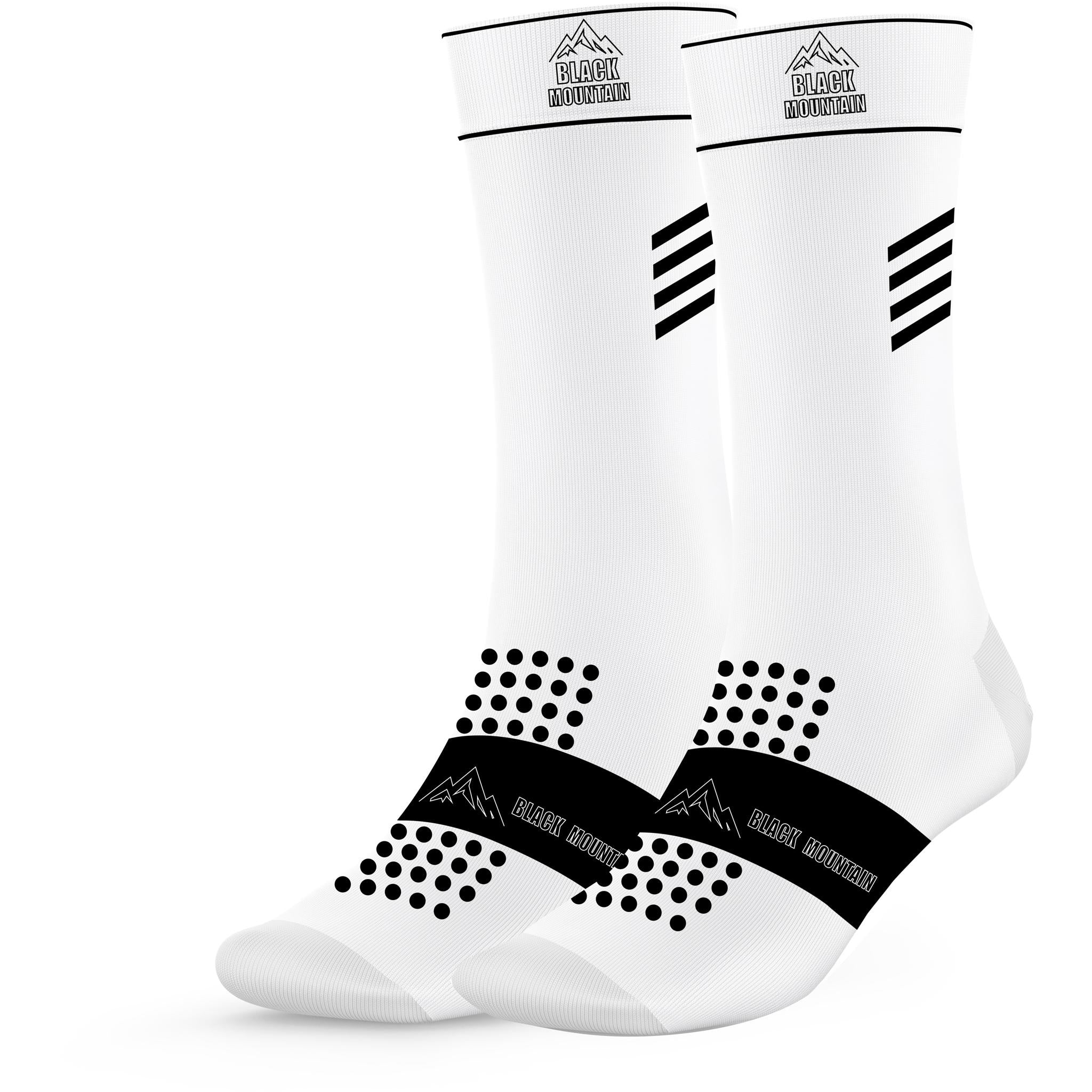 Black Mountain Shadow Trail 7'' MTB Socks White