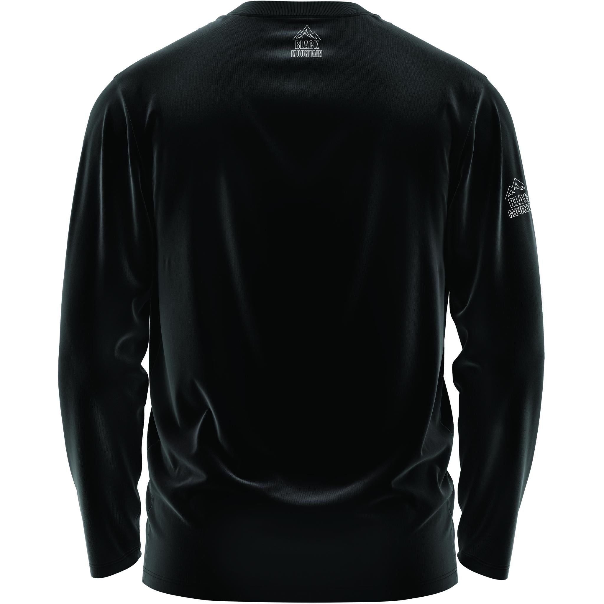 Black Mountain Shadow Trail Long Sleeve MTB Jersey Black