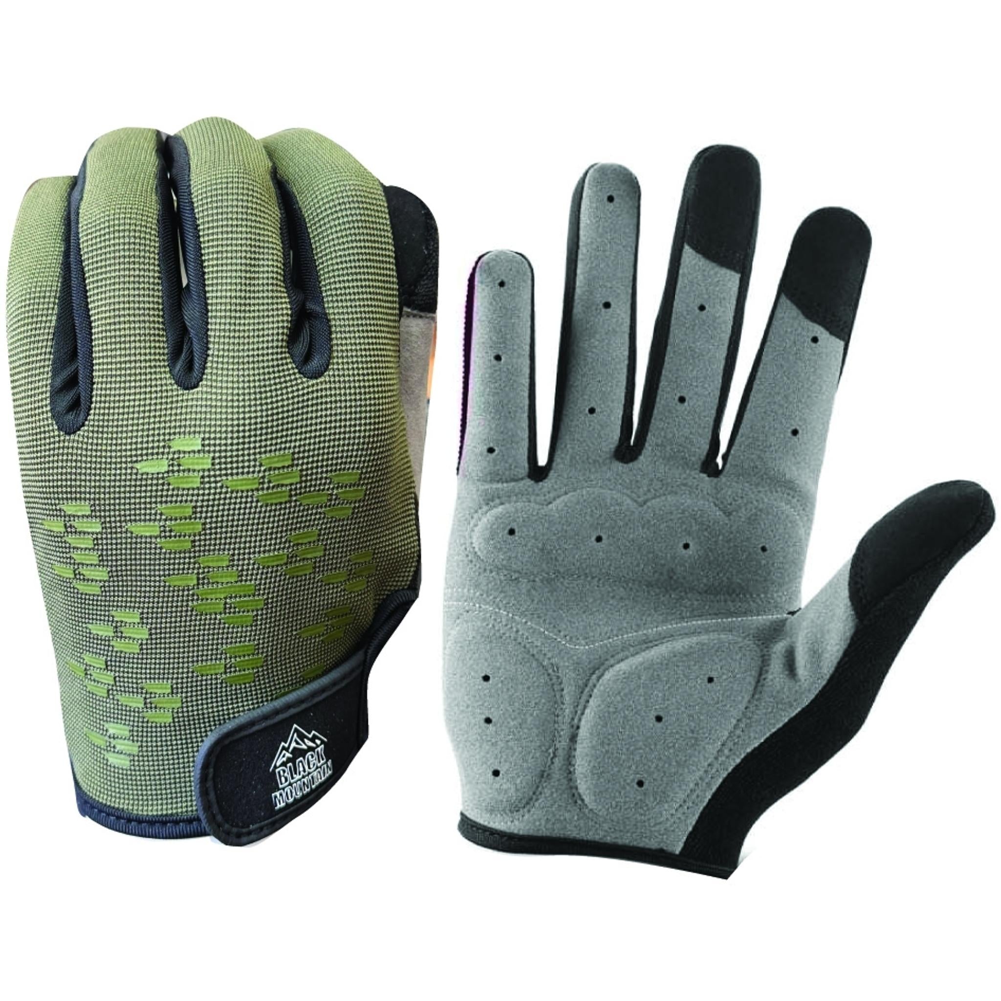 Black Mountain Shadow Trail MTB Gloves Forest Green