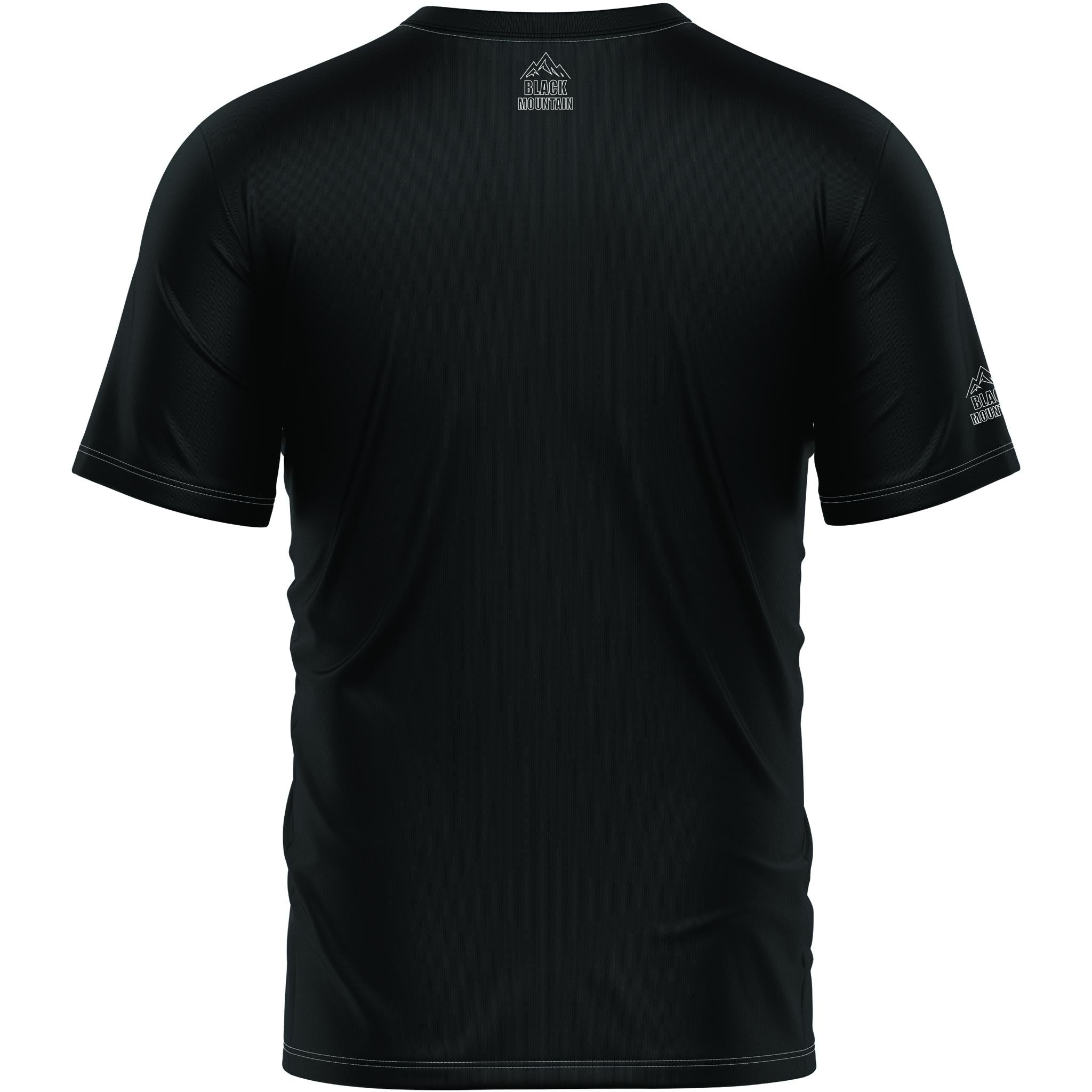 Black Mountain Shadow Trail Short Sleeve MTB Jersey Black